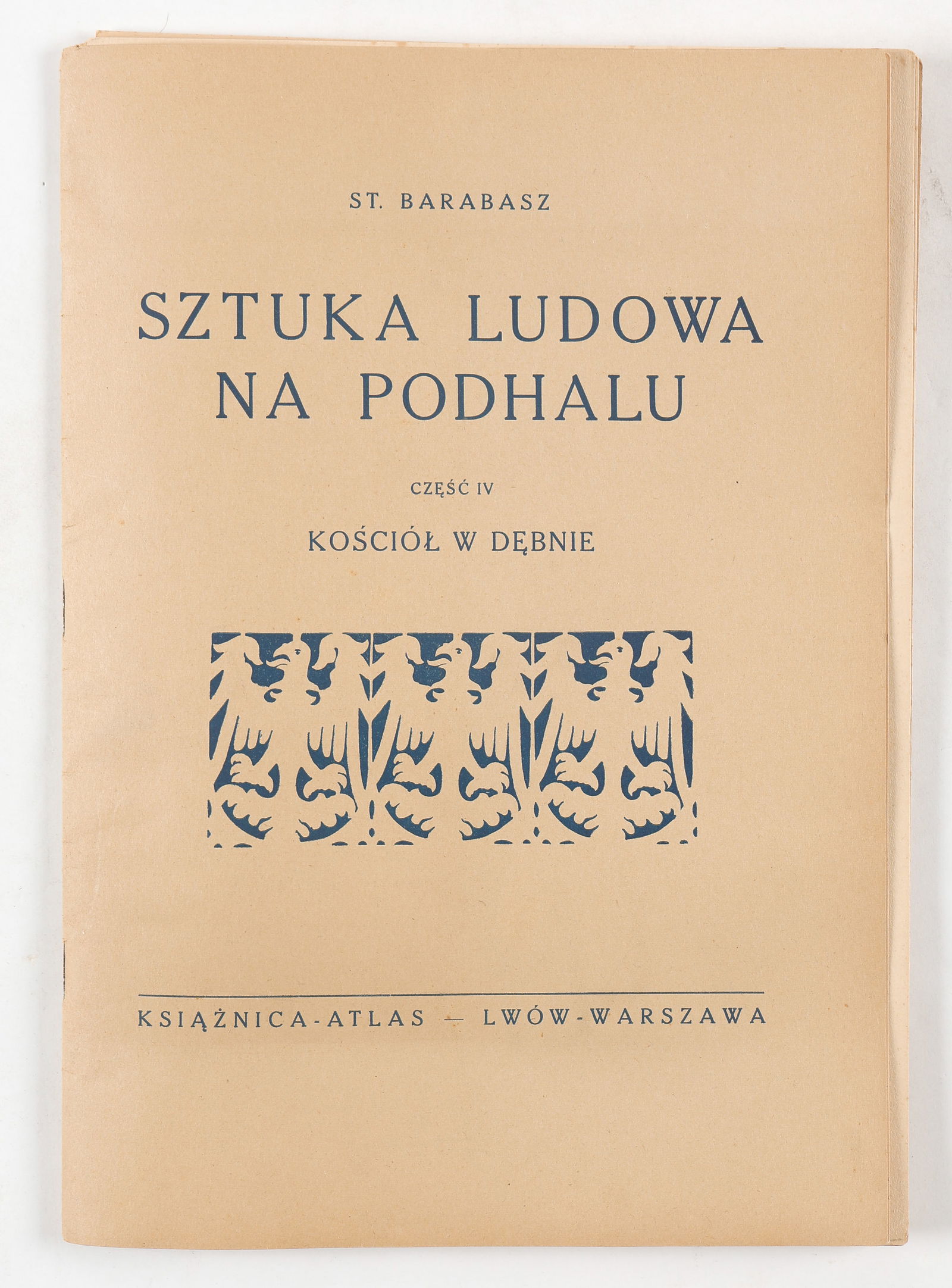 Folk Art In Podhale (Part IV), Church In Debno, Folio of 15 Prints: Folk Art In Podhale (Part IV), Church In Debno, prints of various church art, 15 sheets of prints. Size: 13.5'' x 9.5'' (34 x 24 cm) (overall).