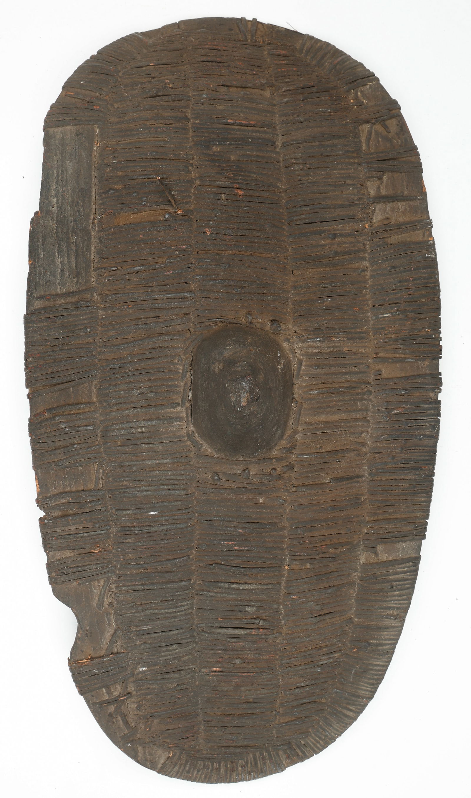 African Wicker Shield, Estate of Edward Albee (1 of 3)