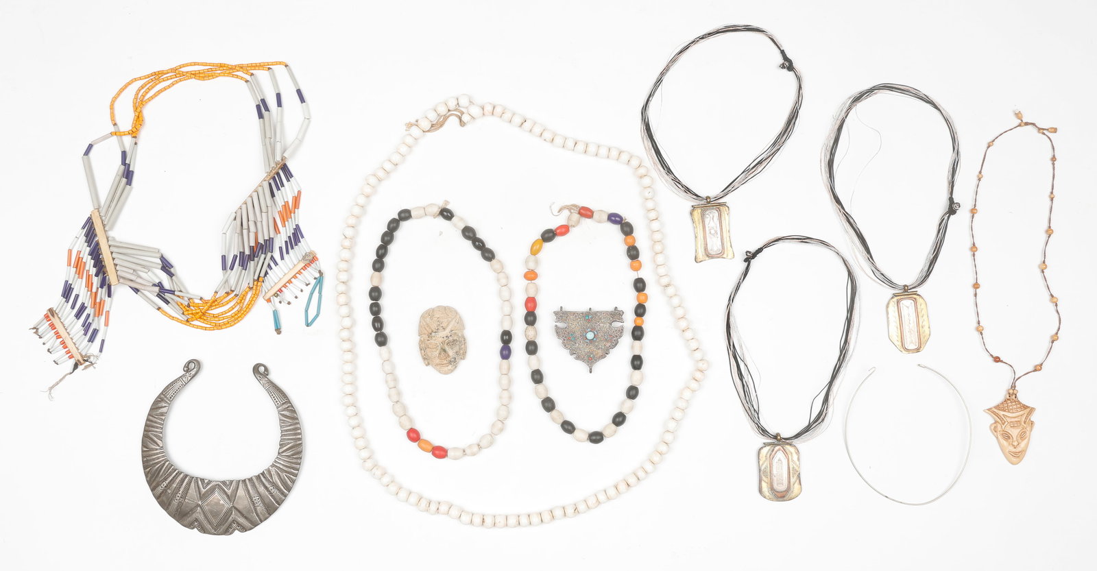 Collector's Lot of 11 Pieces of Ethnographic Jewelry (1 of 5)