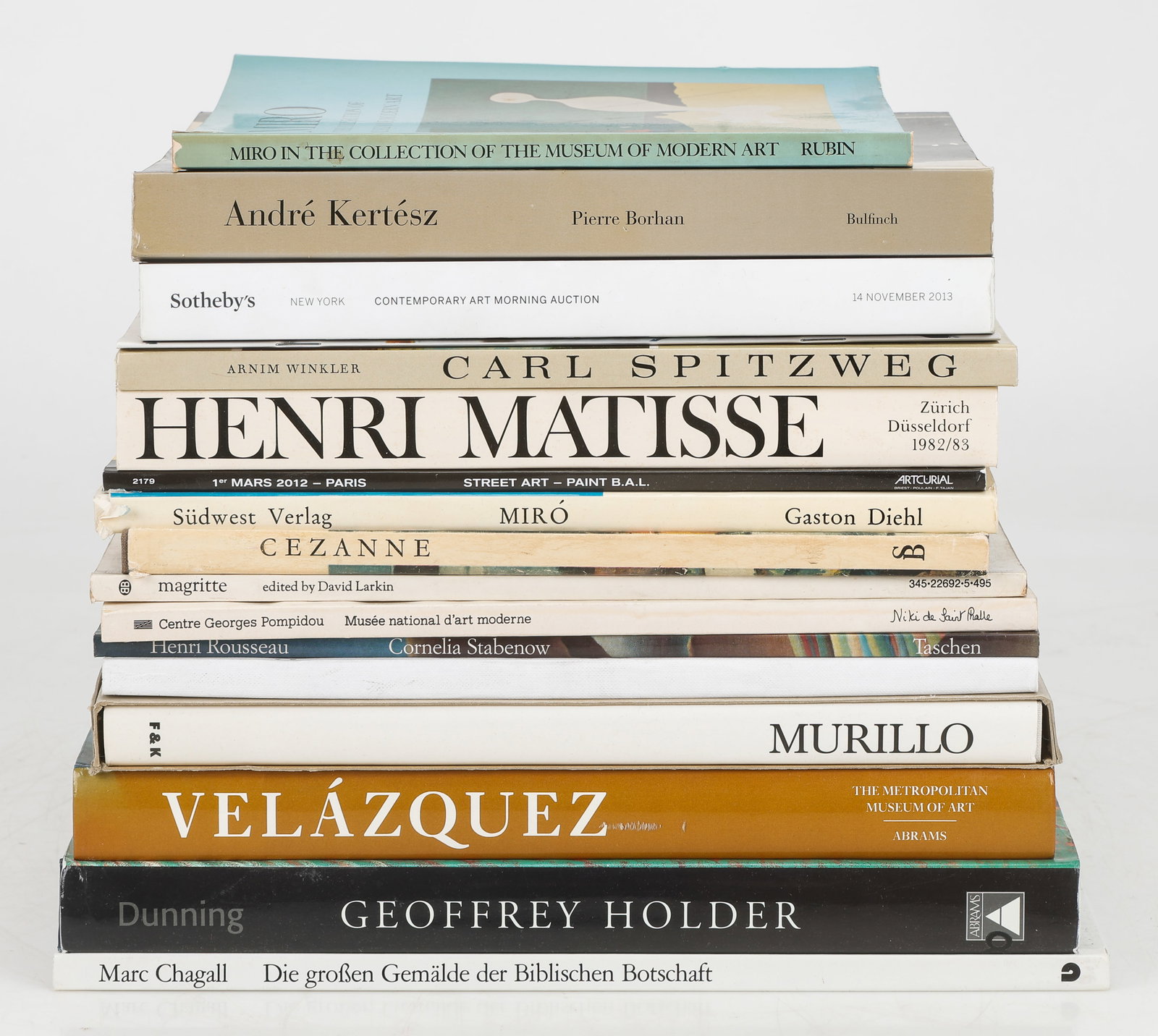 17 Books on European Art (1 of 1)