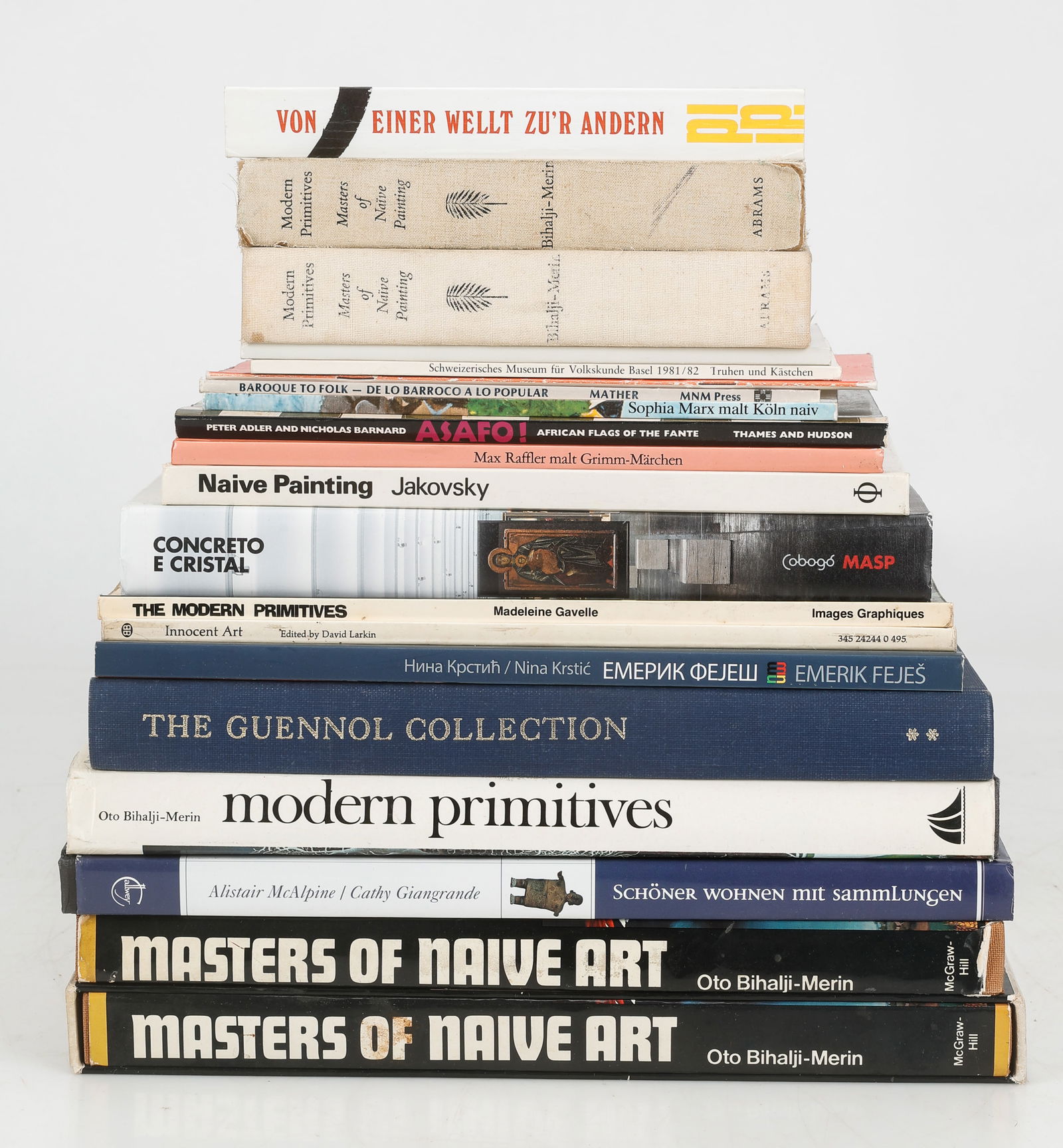 19 Books on Naive Art (1 of 1)