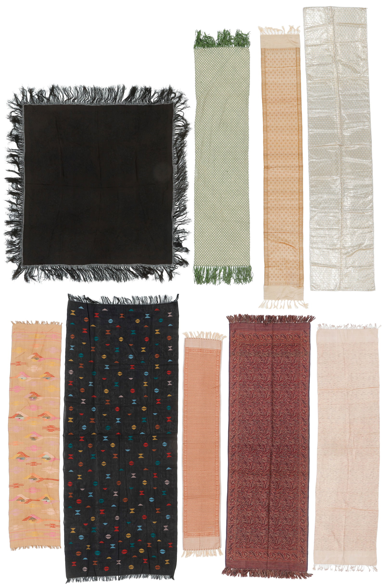 Fashion Lot of Woman's Shawls and Scarves (1 of 5)