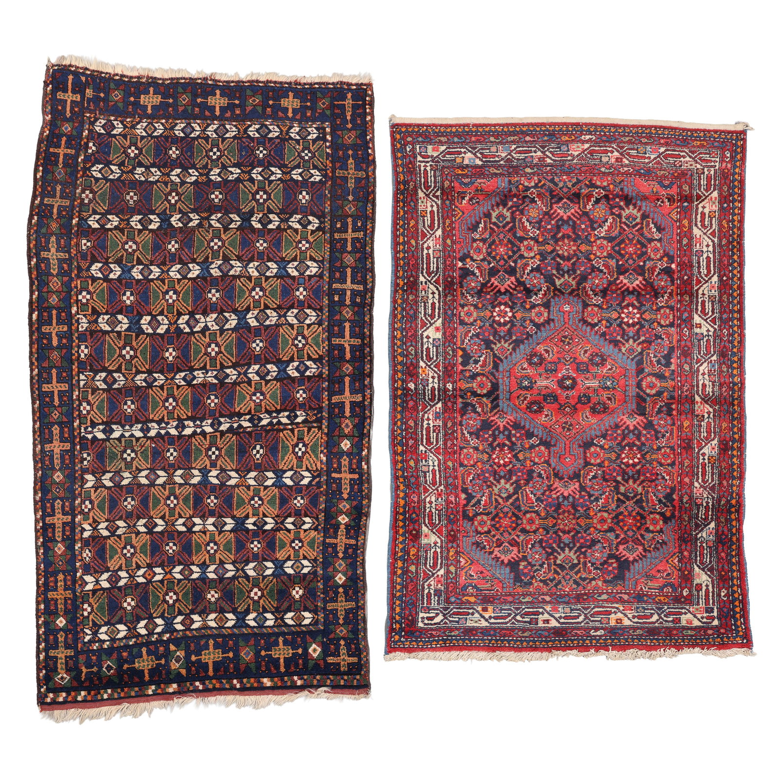 Hamadan & Kurd Rug, Persia, Early/Mid 20th C. (1 of 6)