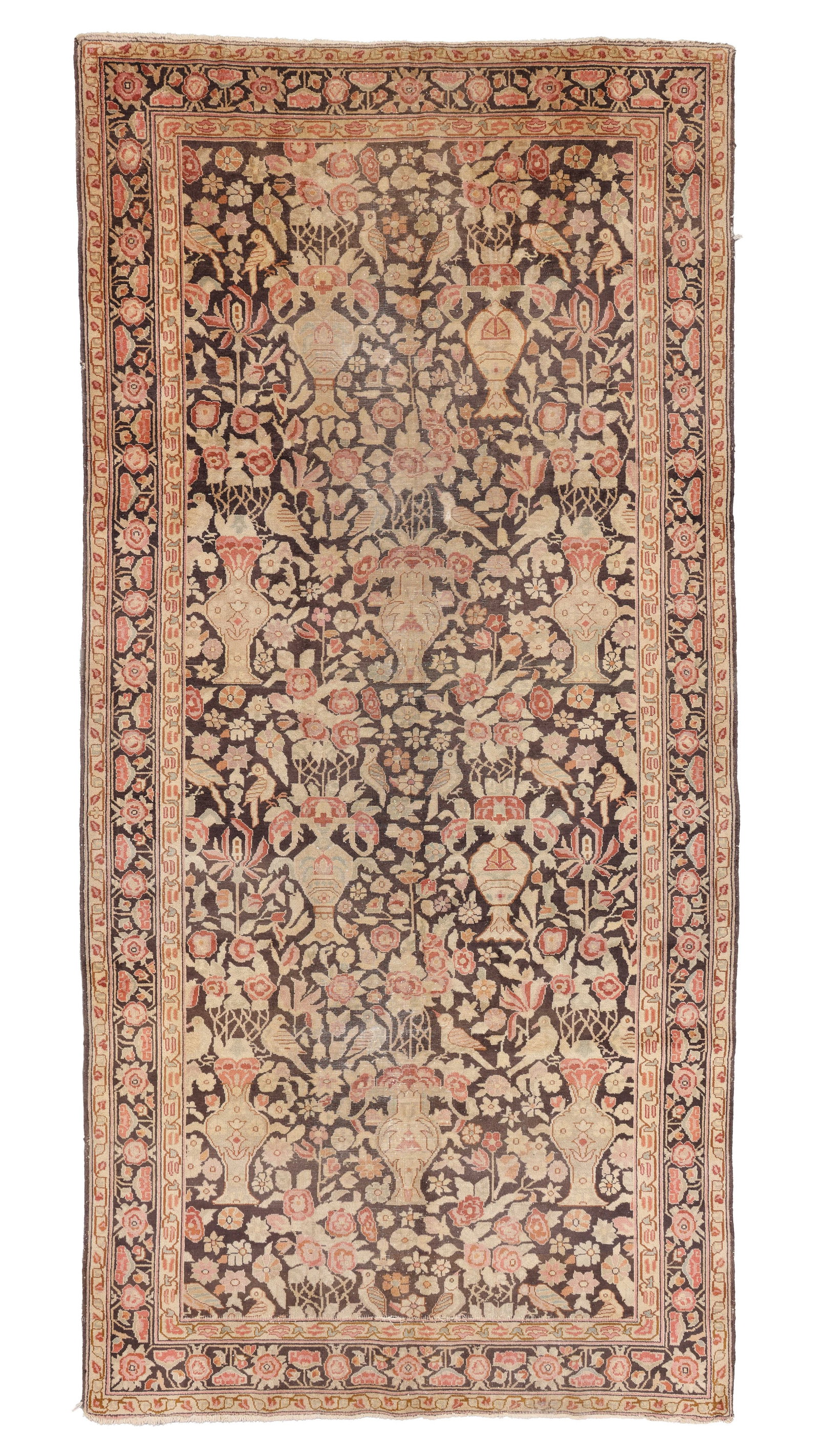 Lahore Rug, Pakistan, Early 20th C., 5'1'' x 10'9'' (1 of 8)