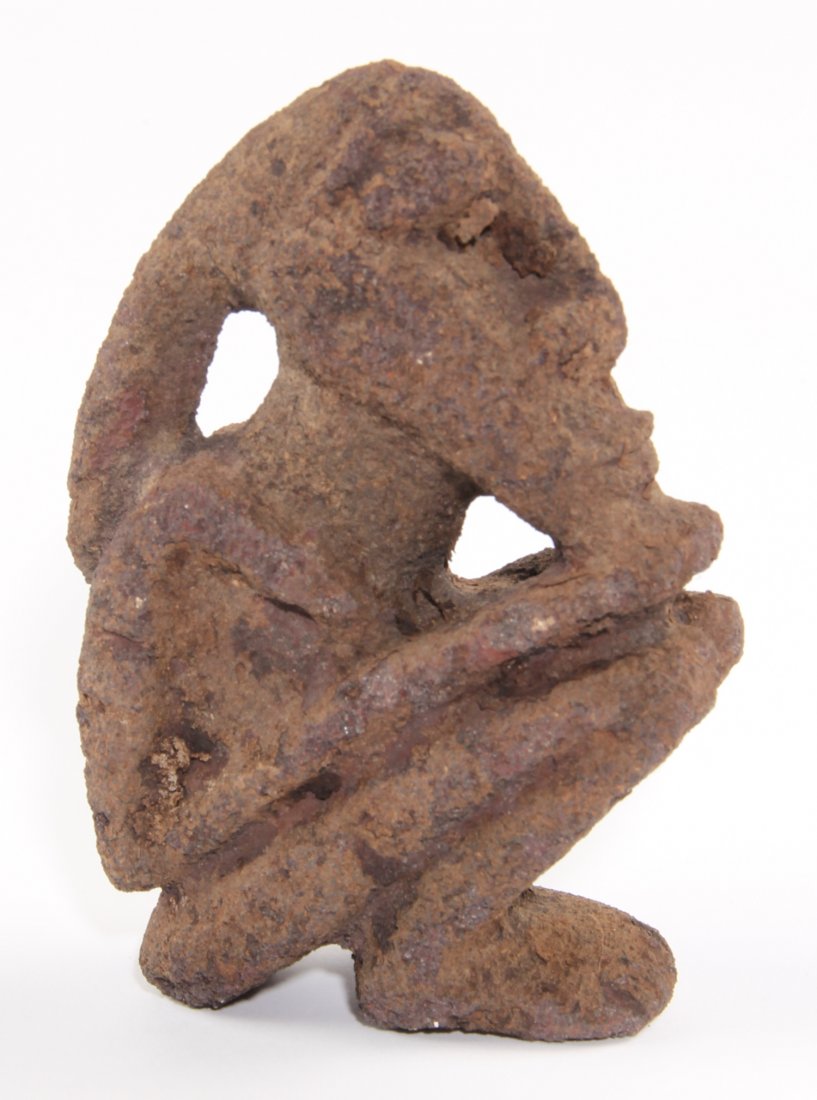 Stone Fetish.: Stone Fetish. Size: 4.5" x 3.5" x 1.5". Provenance: Max Garb, Chicago, Illinois.