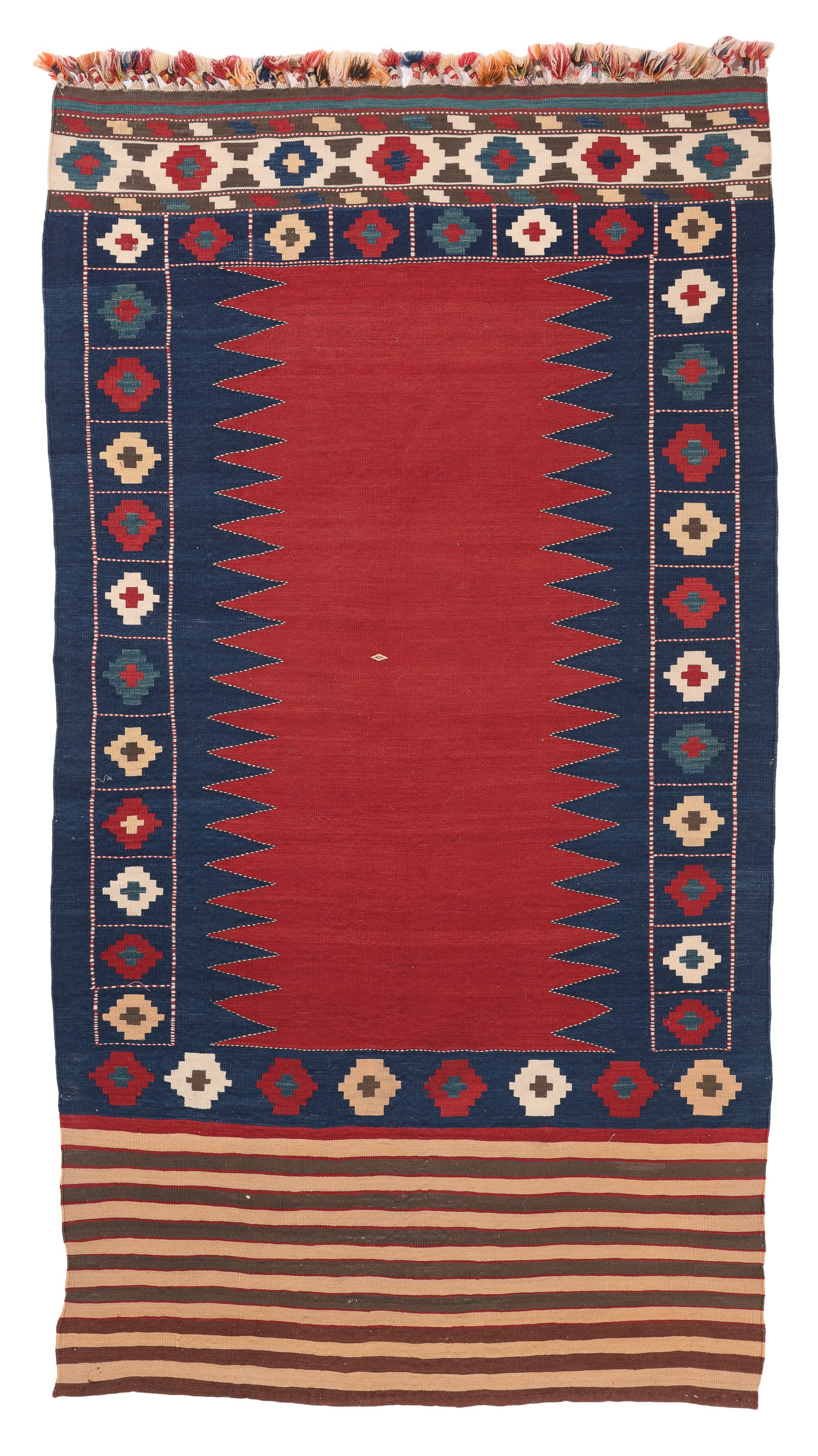 Azeri Tent Door Cover, Kazak District, Ca. 1880, Cover of Wright/Wertime Caucasian Carpets and (1 of 6)