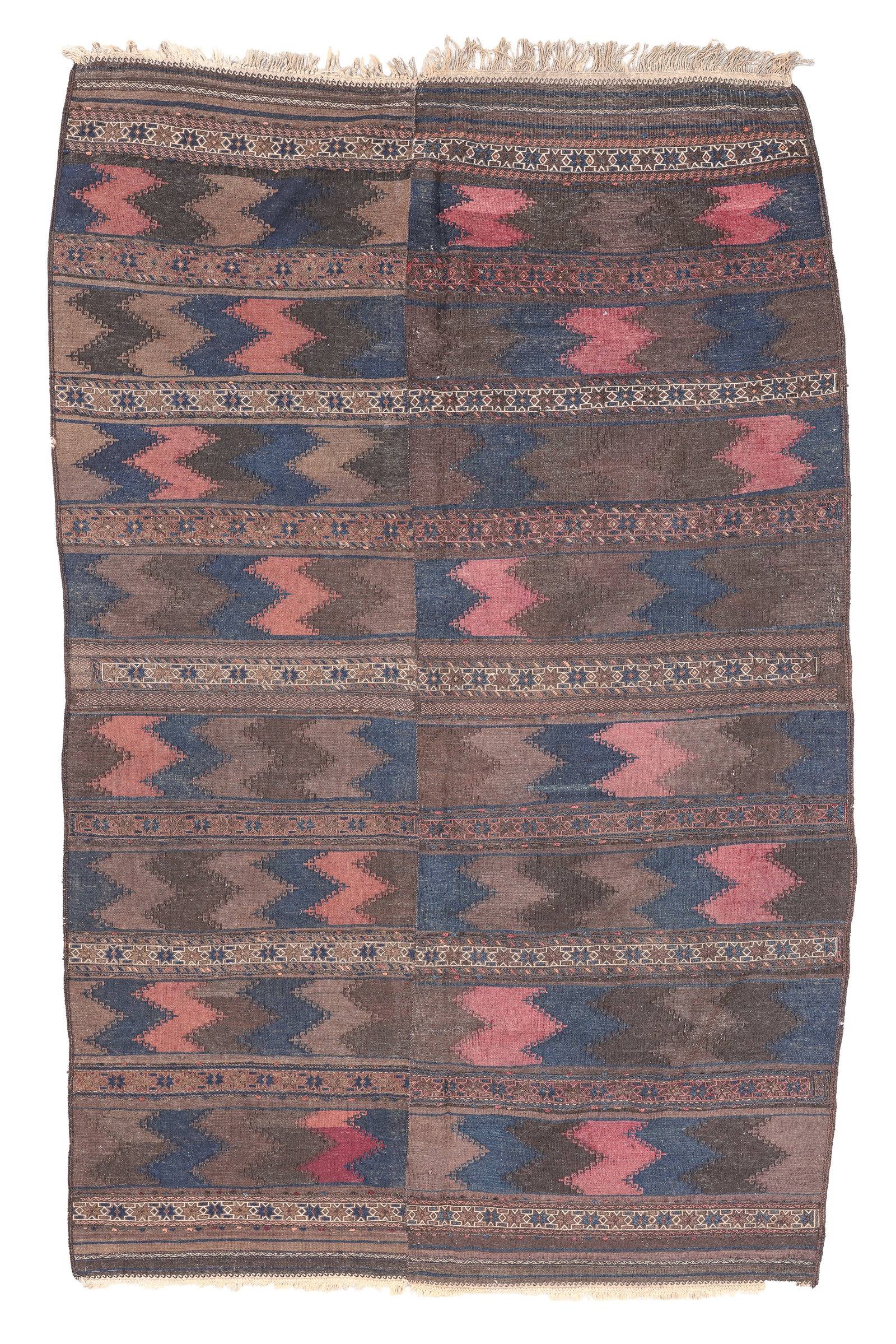 Baluch Kilim, Afghanistan, Ca. 1900, 5'9'' x 8'11'' (1 of 5)