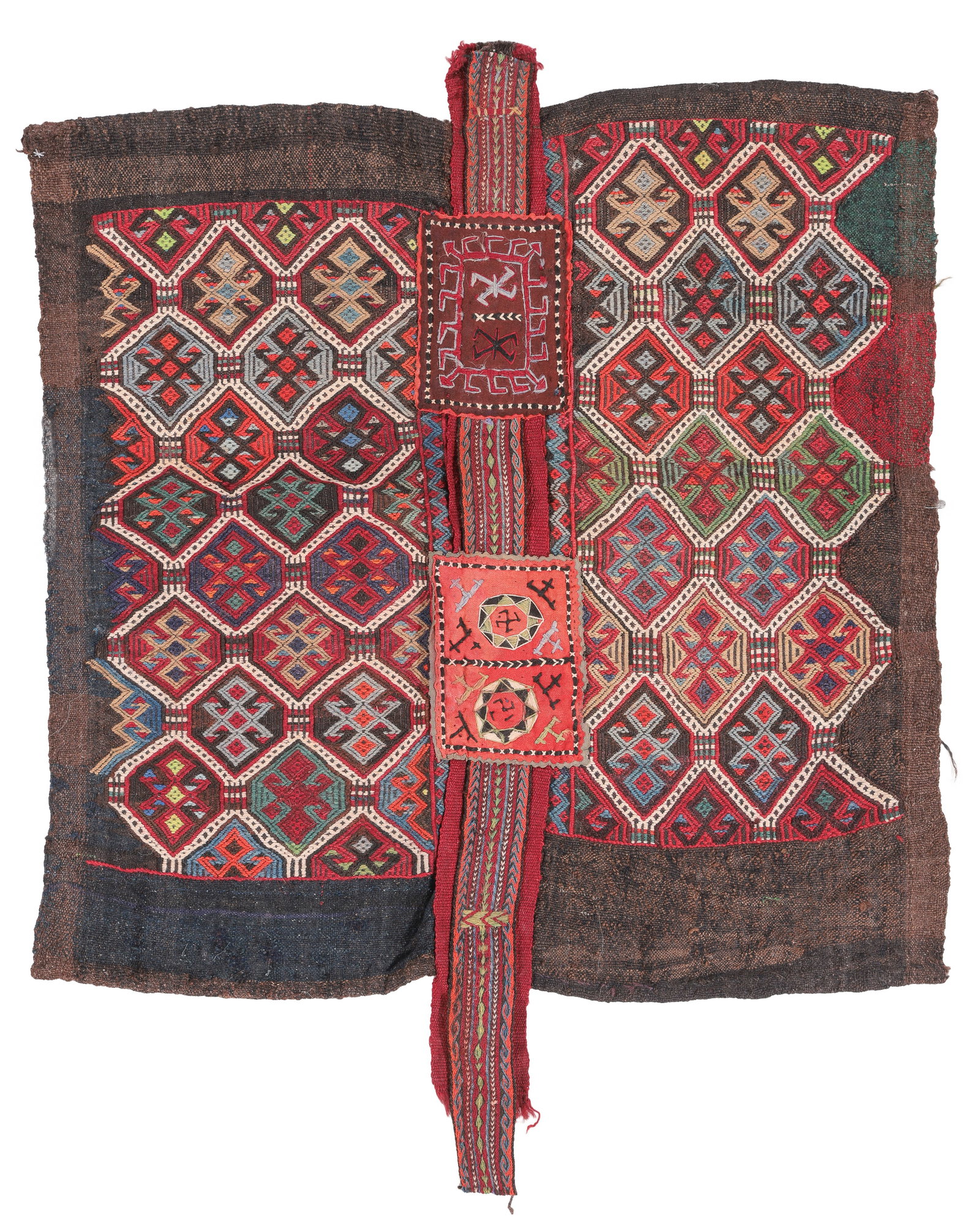 Central Anatolian Chuval (Open), Turkey, Ca. 1900, 2'7'' x 2'7'' (1 of 4)
