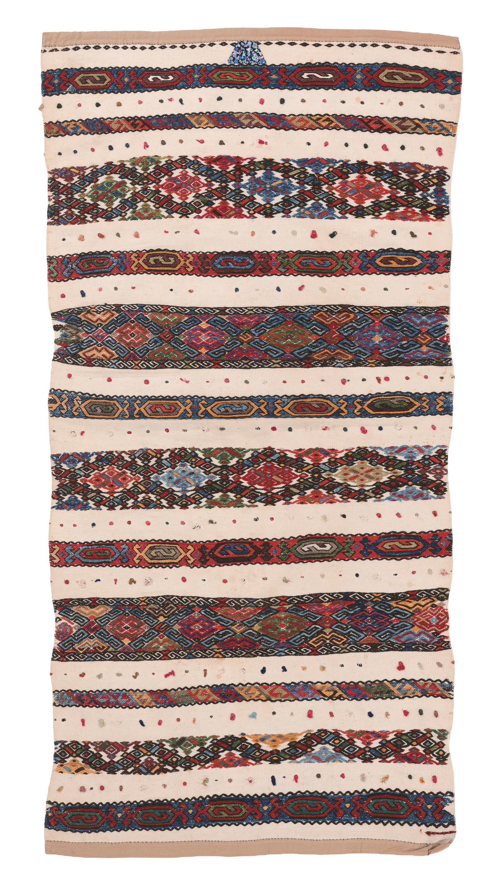 Azeri Wool & Cotton Chuval/Storage Bag (Open), Transcaucasus, Late 19th/Early 20th C. (1 of 5)