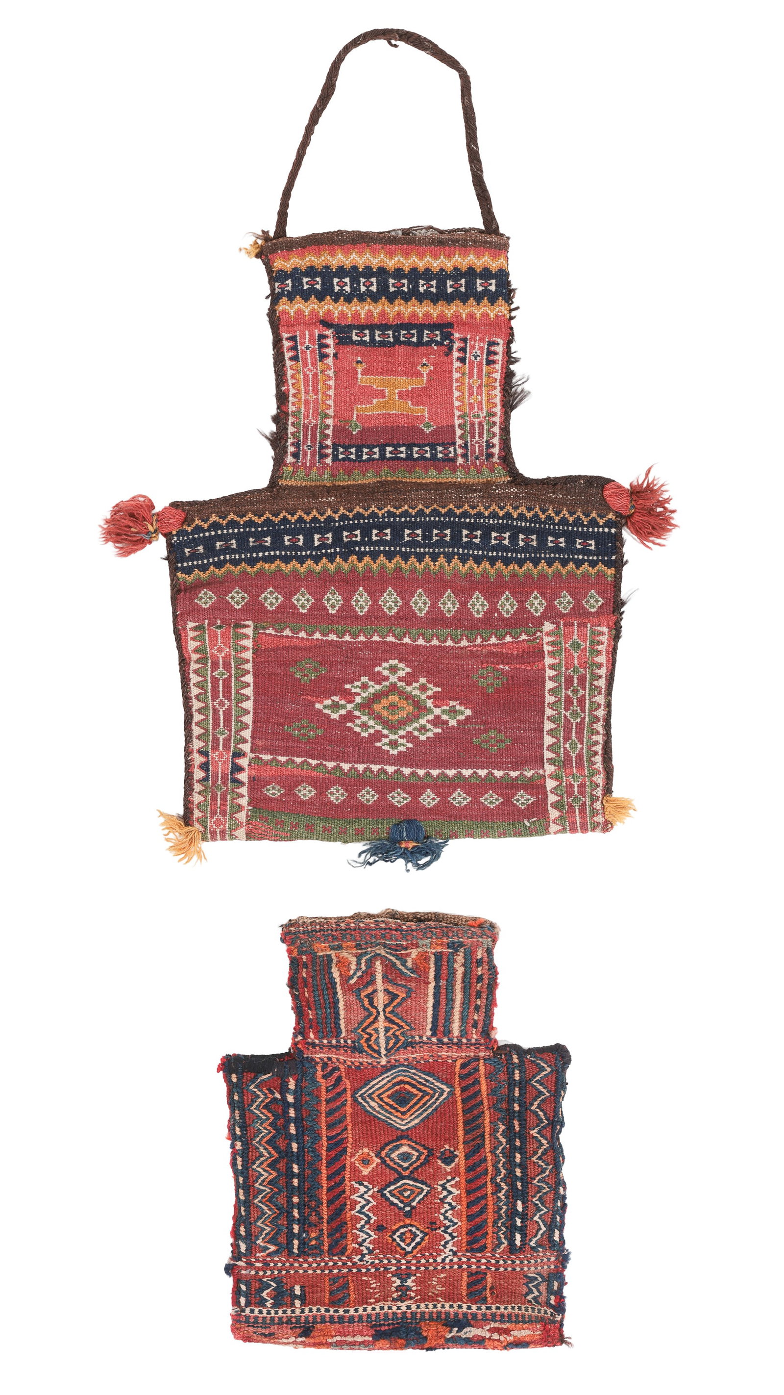 Baluch and Lori Salt Bags, Persia/Afghanistan, Ca. 1940 (1 of 4)