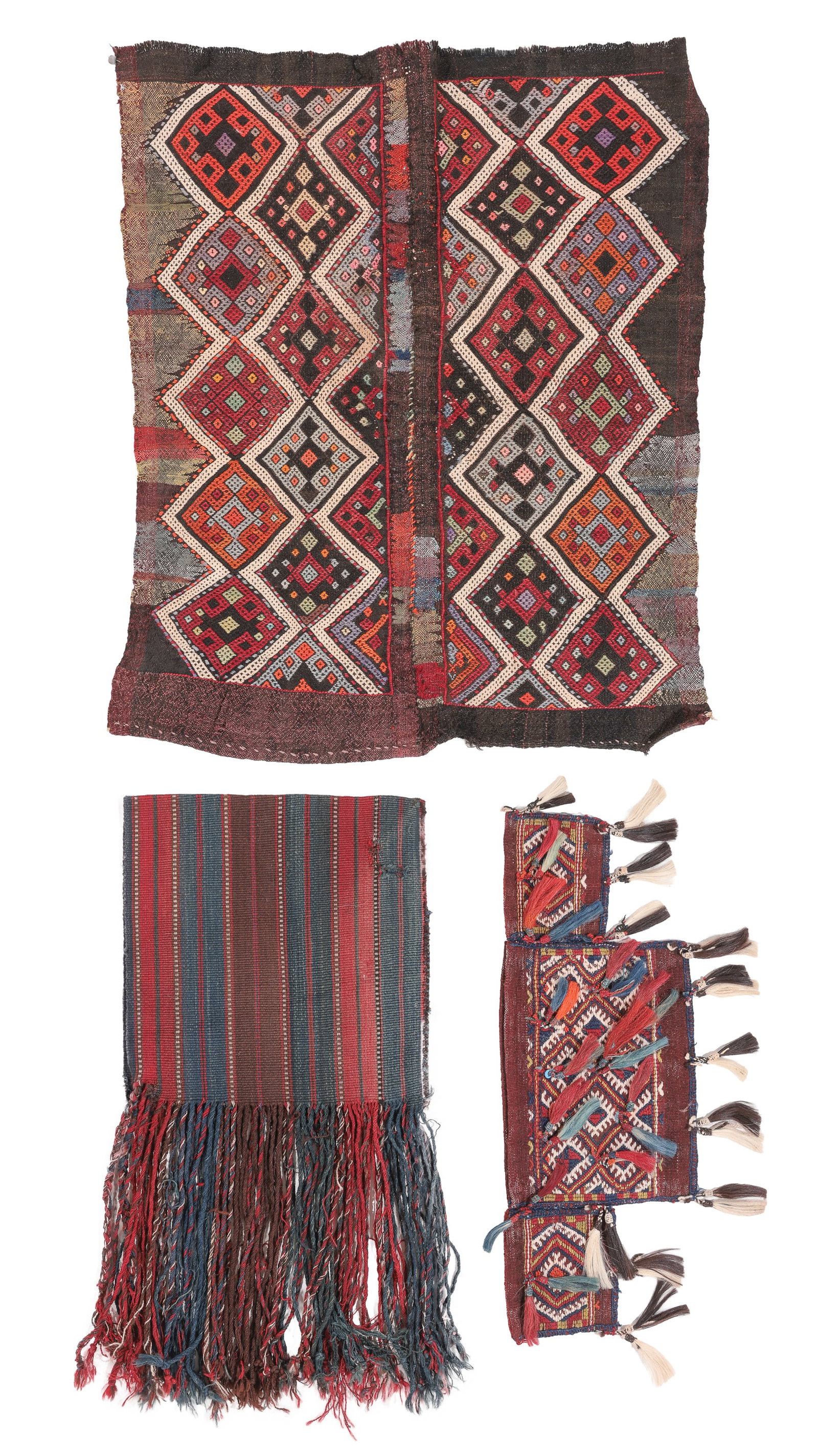 Group of 3 Tribal Weavings, Early 20th C. (1 of 5)