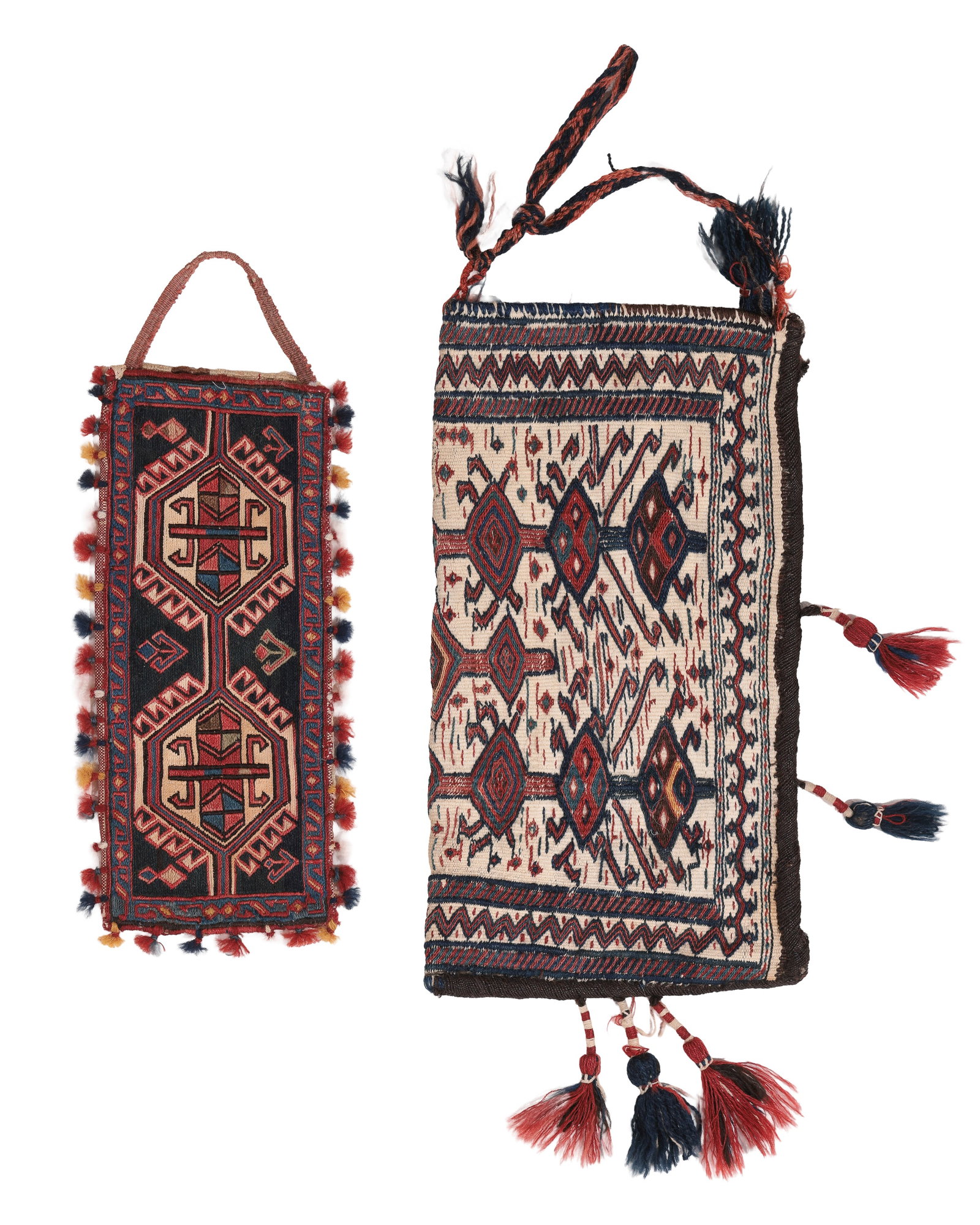 2 Tribal Small Sumak Weavings (1 of 4)