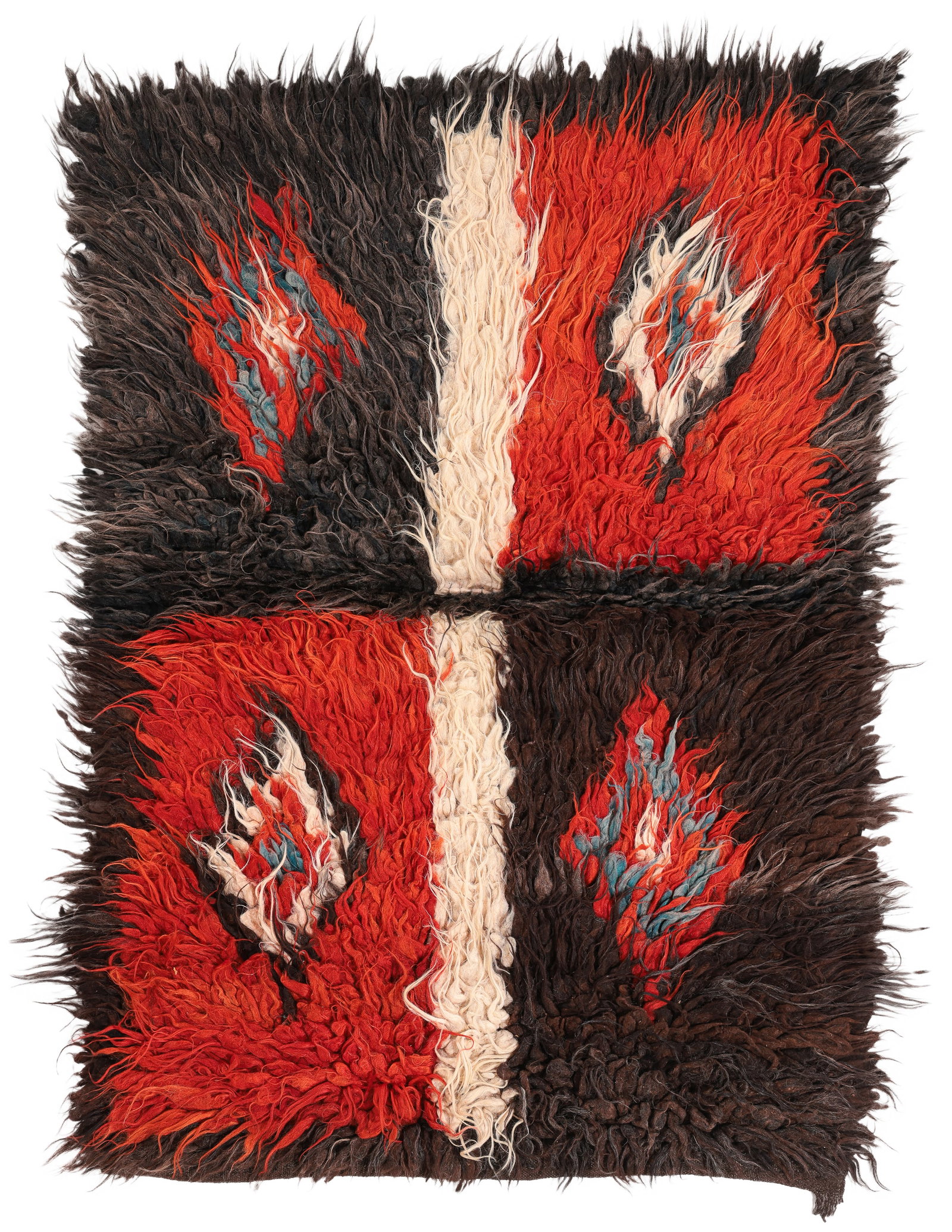 Karapinar Tulu, Central Anatolia, Ca. 1900, 3'4'' x 4'6'' (1 of 4)