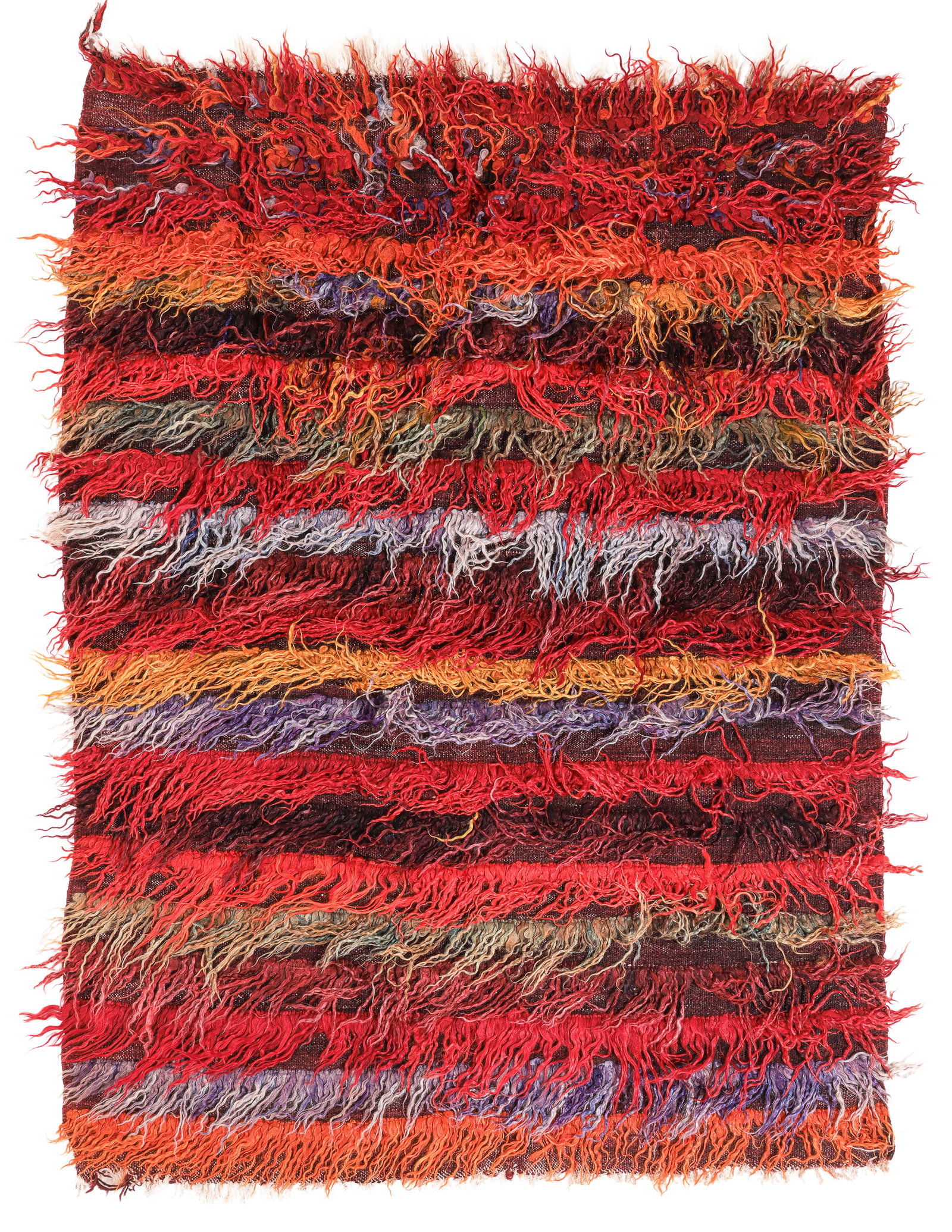 Cihanbeyli Kurd Filikli Rug, Central Anatolia, Early/Mid 20th C., 3'11'' x 5'4'': Cihanbeyli Kurd Filikli Rug, Central Anatolia, Early/Mid 20th C., 3'11'' x 5'4'' (119 x 163 cm). Weight: 8 lbs. Material: mohair wool pile, wool warp, wool weft.
