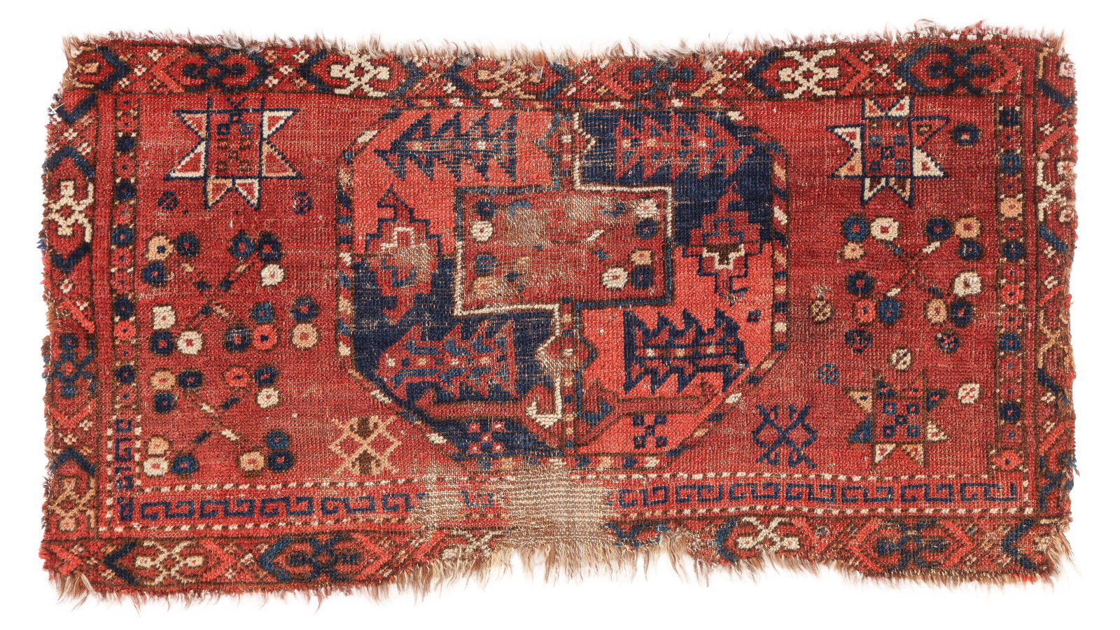 Ersari Mafrash, Central Asia, 19th C., 2'10" x 1'6" (1 of 4)