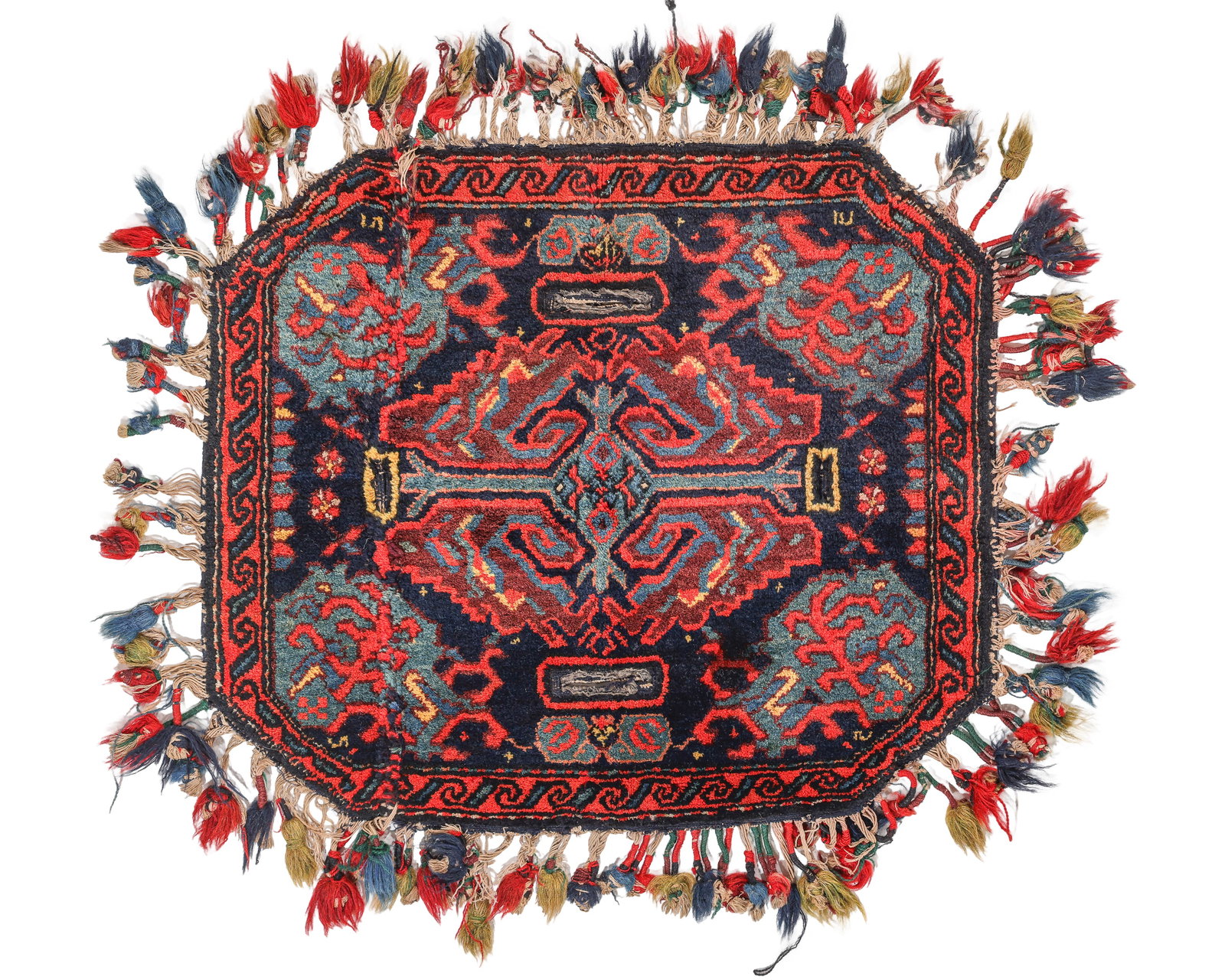 Kuba Saddle Cover, Caucasus, Early 20th C., 2'0'' x 2'3'' (1 of 5)