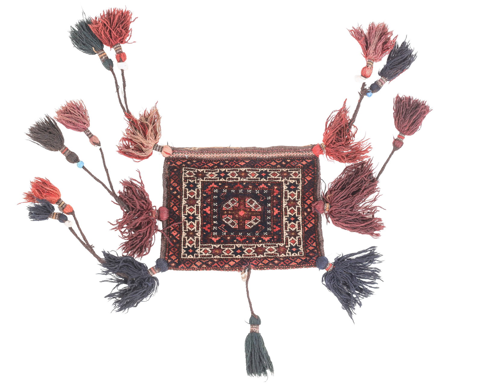 Baluch Chanta w. Silk Highlights, Persia/Afghanistan, Early 20th C (1 of 5)