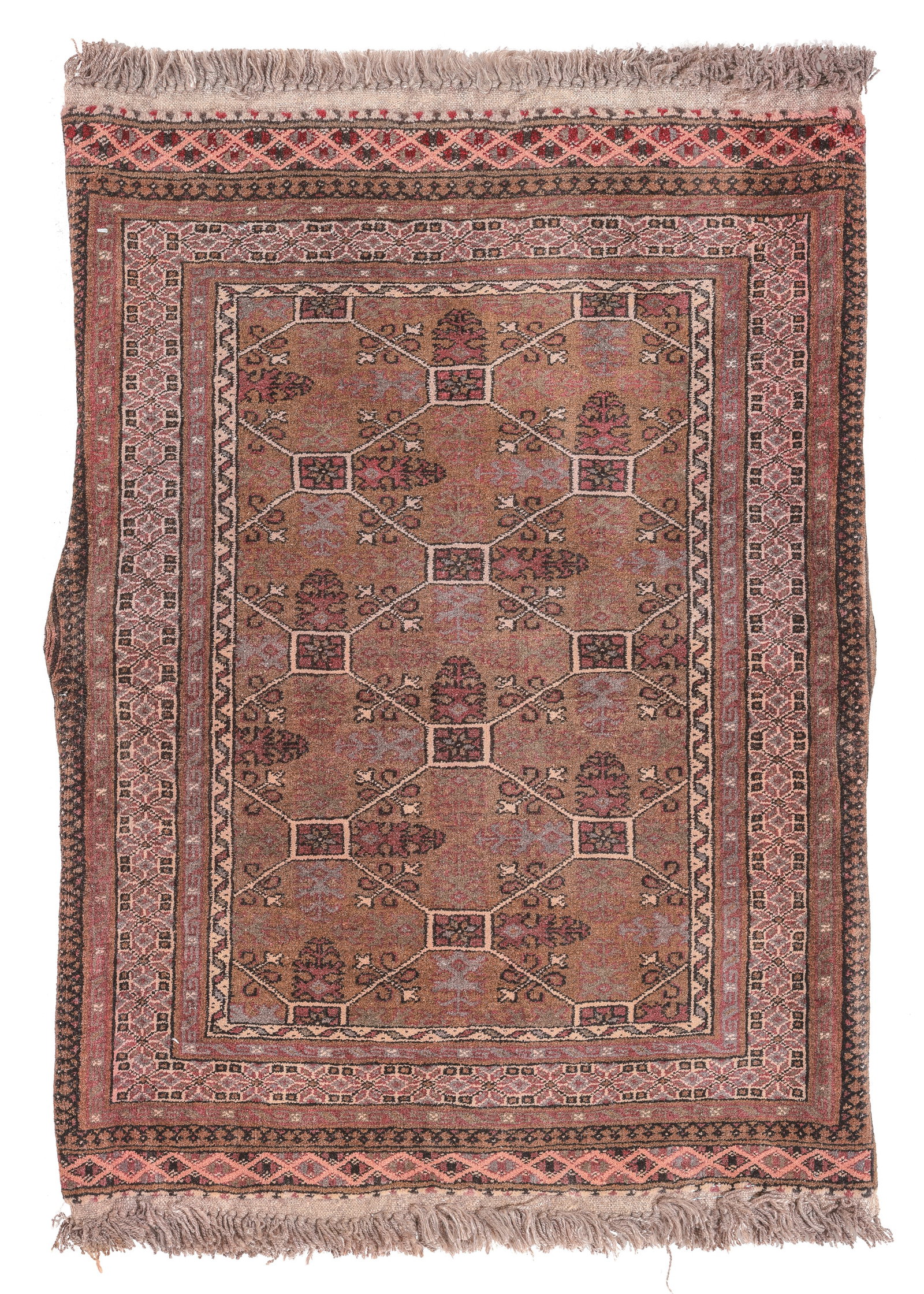 Camel Field Turkmen Rug, Afghanistan, Mid 20th C., 2'6'' x 4'0'' (1 of 5)