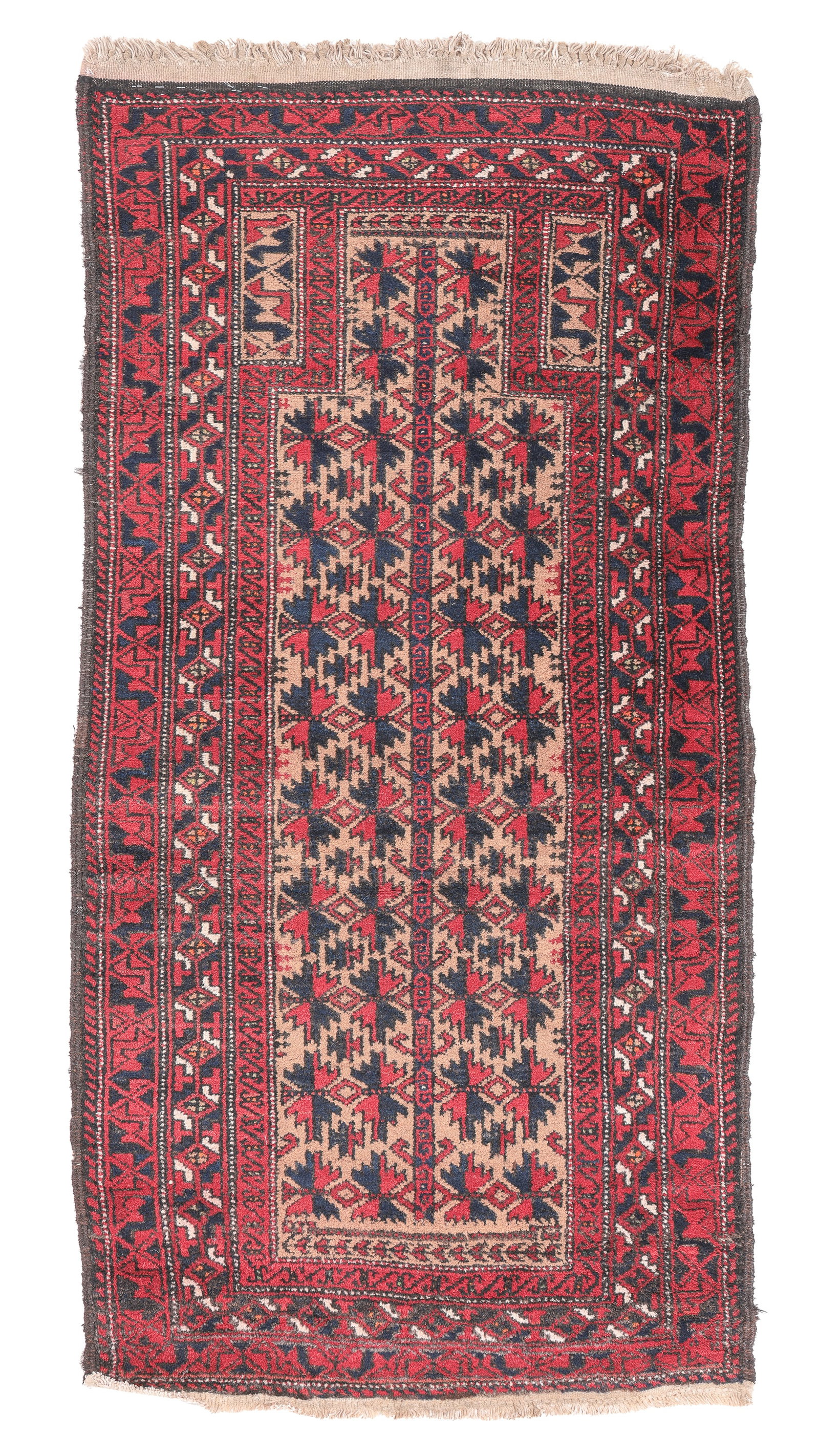 Baluch Prayer Rug, Persia/Afghanistan, Ca. 1940, 2'6'' x 4'0'' (1 of 6)