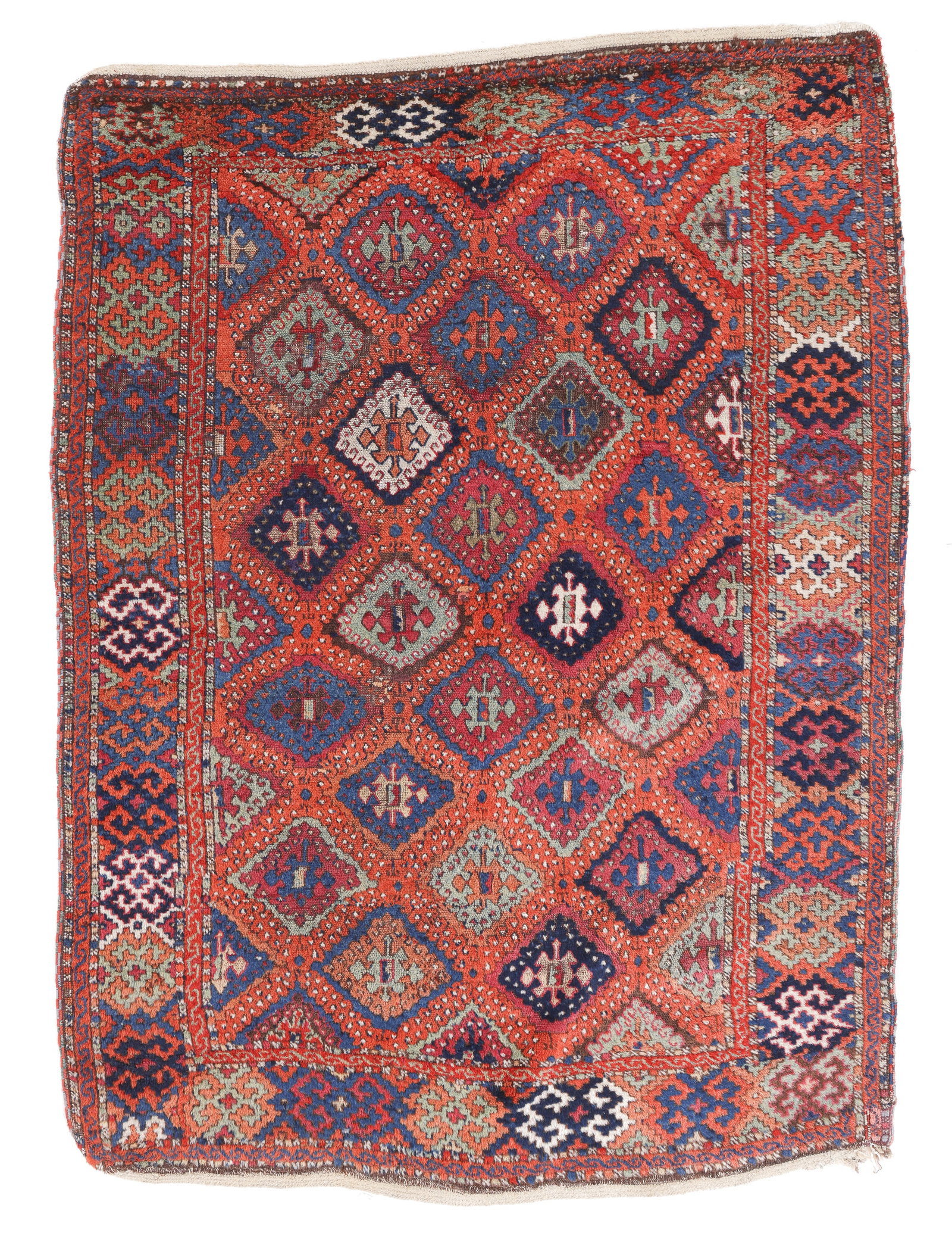 East Anatolian Kurd Rug, Kagizman Region, 19th C., 4'5'' x 5'9'' (1 of 7)
