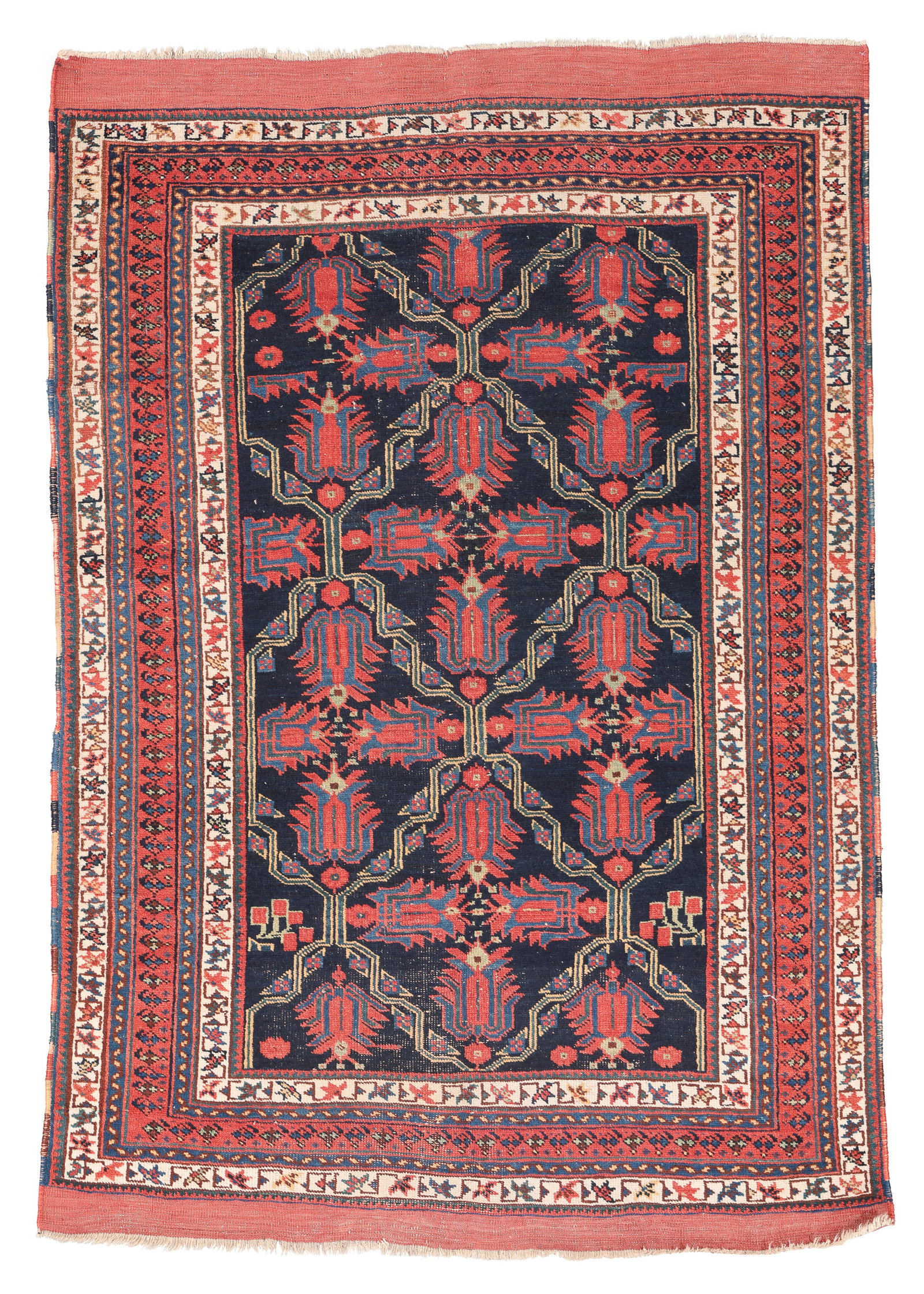 Afshar Rug, Persia, Ca. 1900, 3'11'' x 5'9'' (1 of 6)