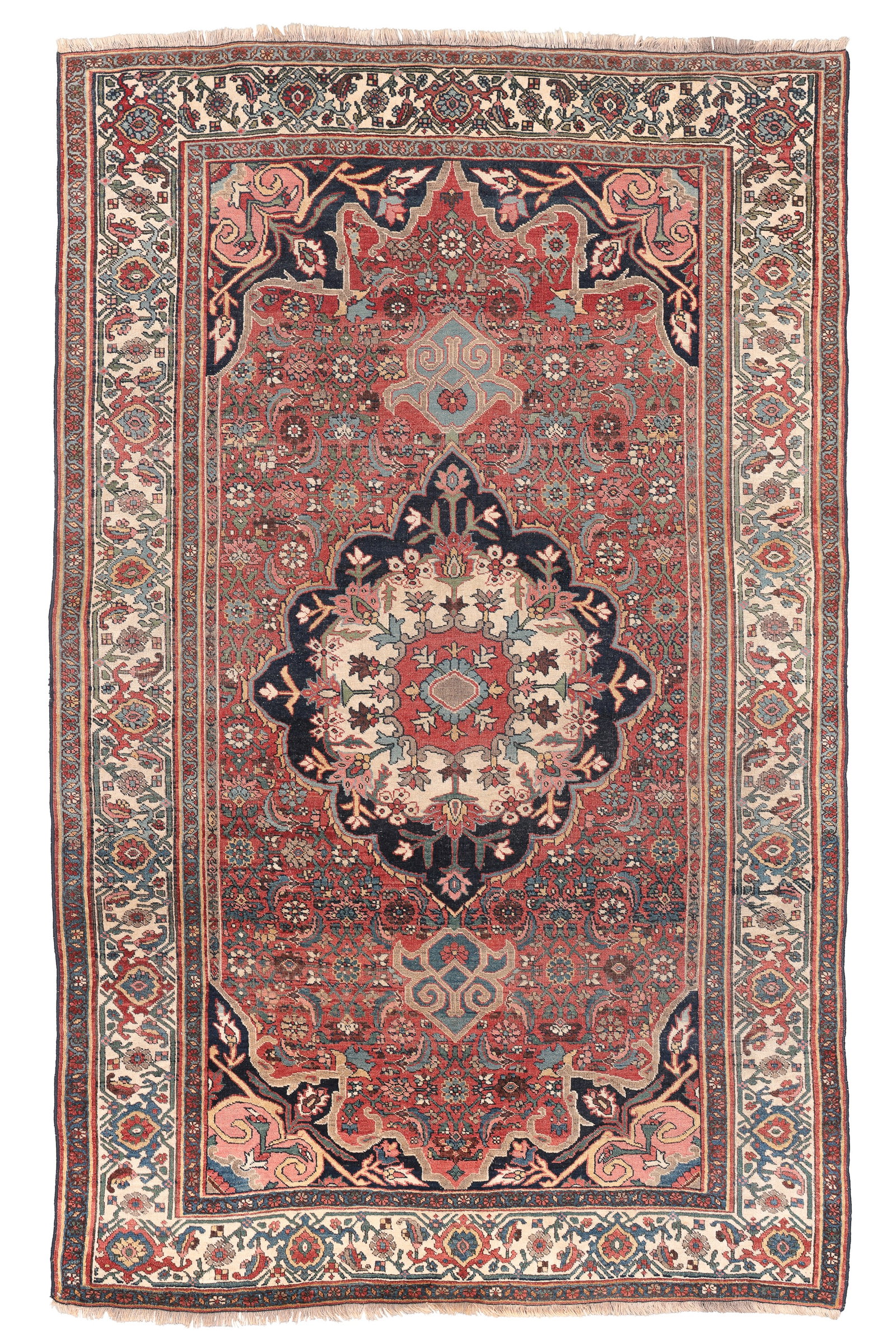 Bidjar Rug, Persia, Ca. 1890, 4'8'' x 7'5'' (1 of 6)