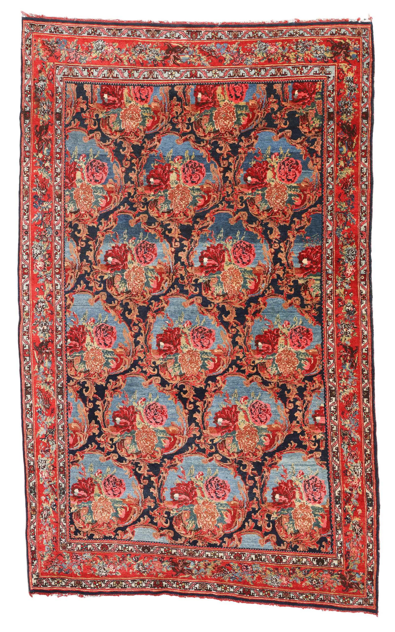 Bidjar Rug, Persia, Early 20th C., 4'8'' x 7'6'' (1 of 4)