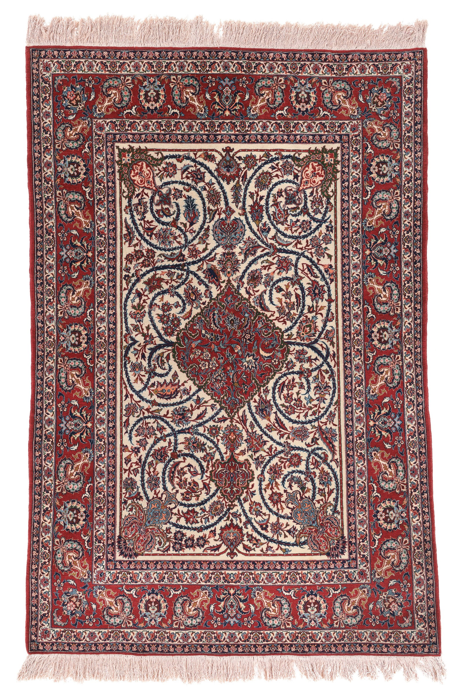 Fine Isfahan Rug, Persia, Mid 20th C., 4'7'' x 7'0'' (1 of 6)