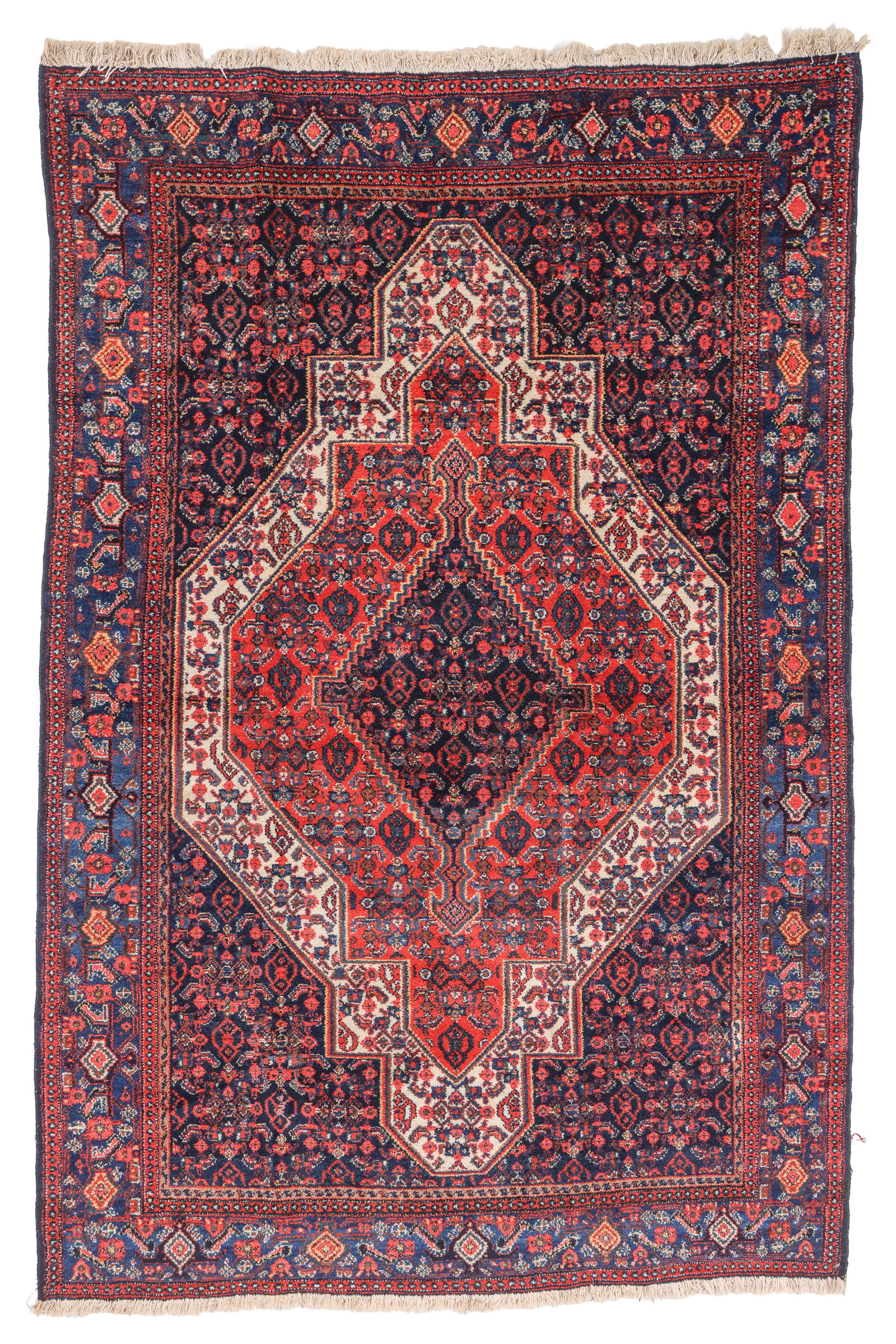 Senneh Rug, Persia, Ca. 1930, 4'5'' x 6'7'' (1 of 7)