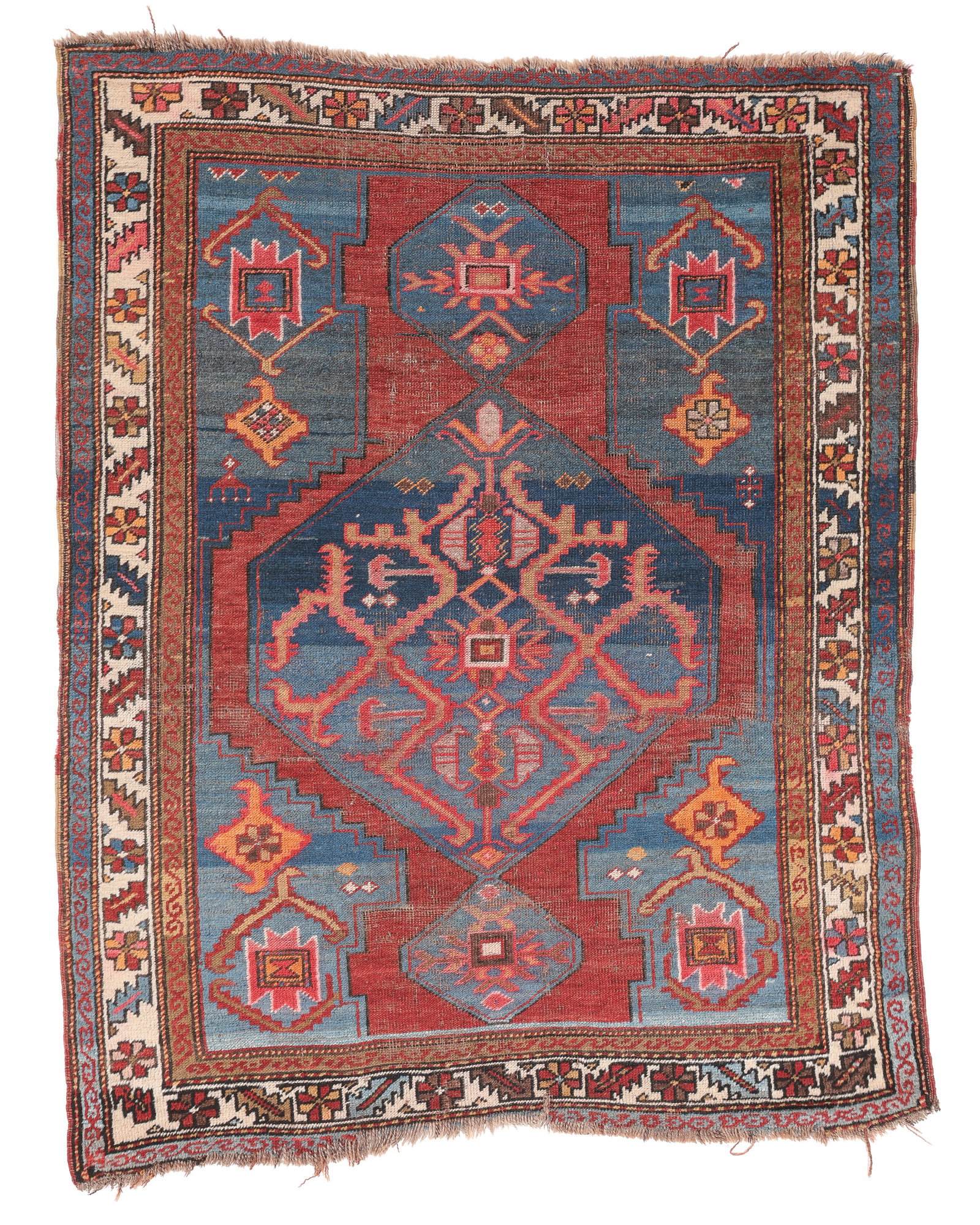 Northwest Persian Rug, Ca. 1900, 3'9'' x 4'8'' (1 of 5)