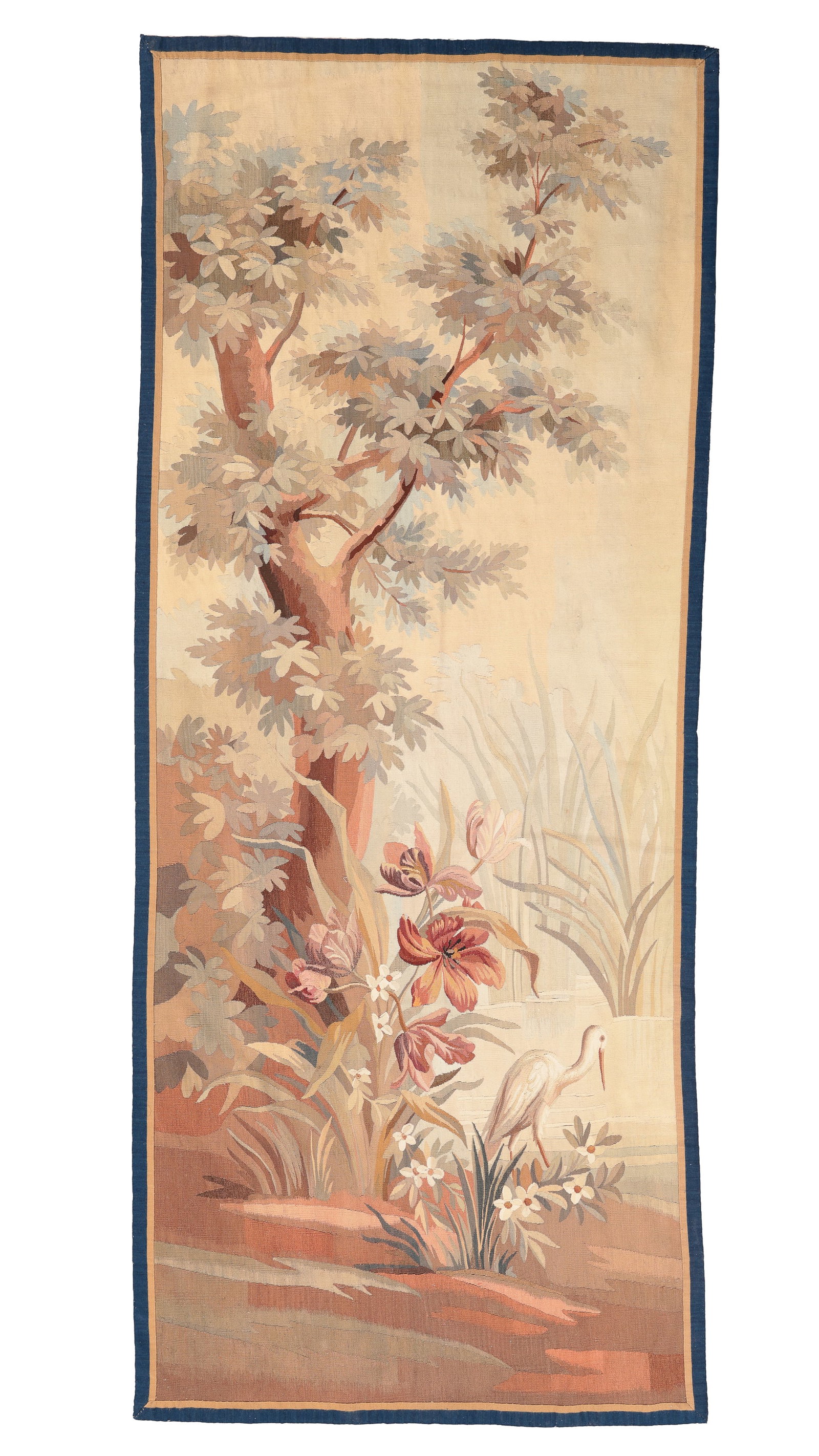 Aubusson Pictorial Tapestry, France, Ca. 1900, 3'10'' x 9'3'' (1 of 6)