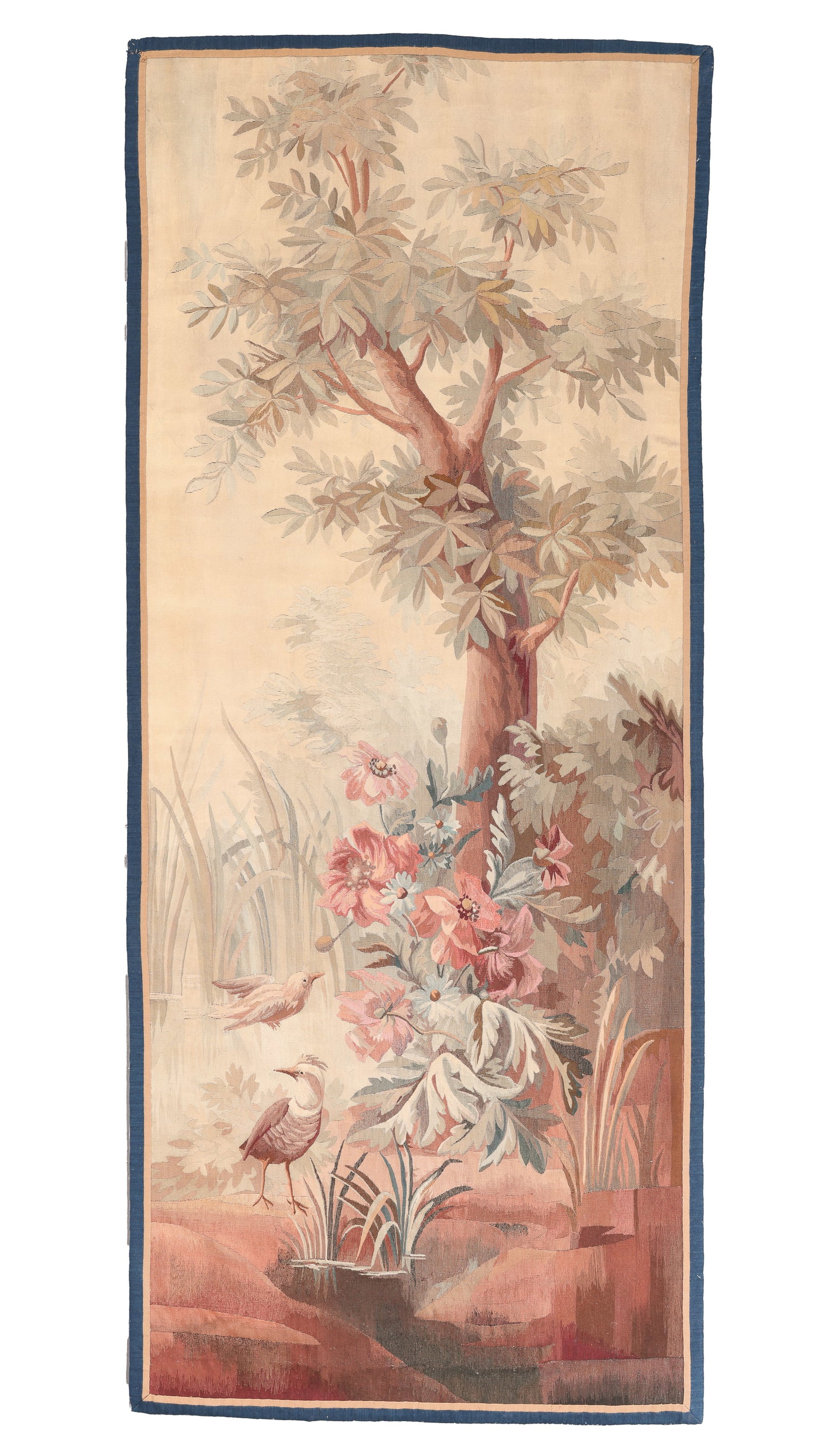 Aubusson Pictorial Tapestry, France, Ca. 1900, 3'11'' x 9'3'' (1 of 6)