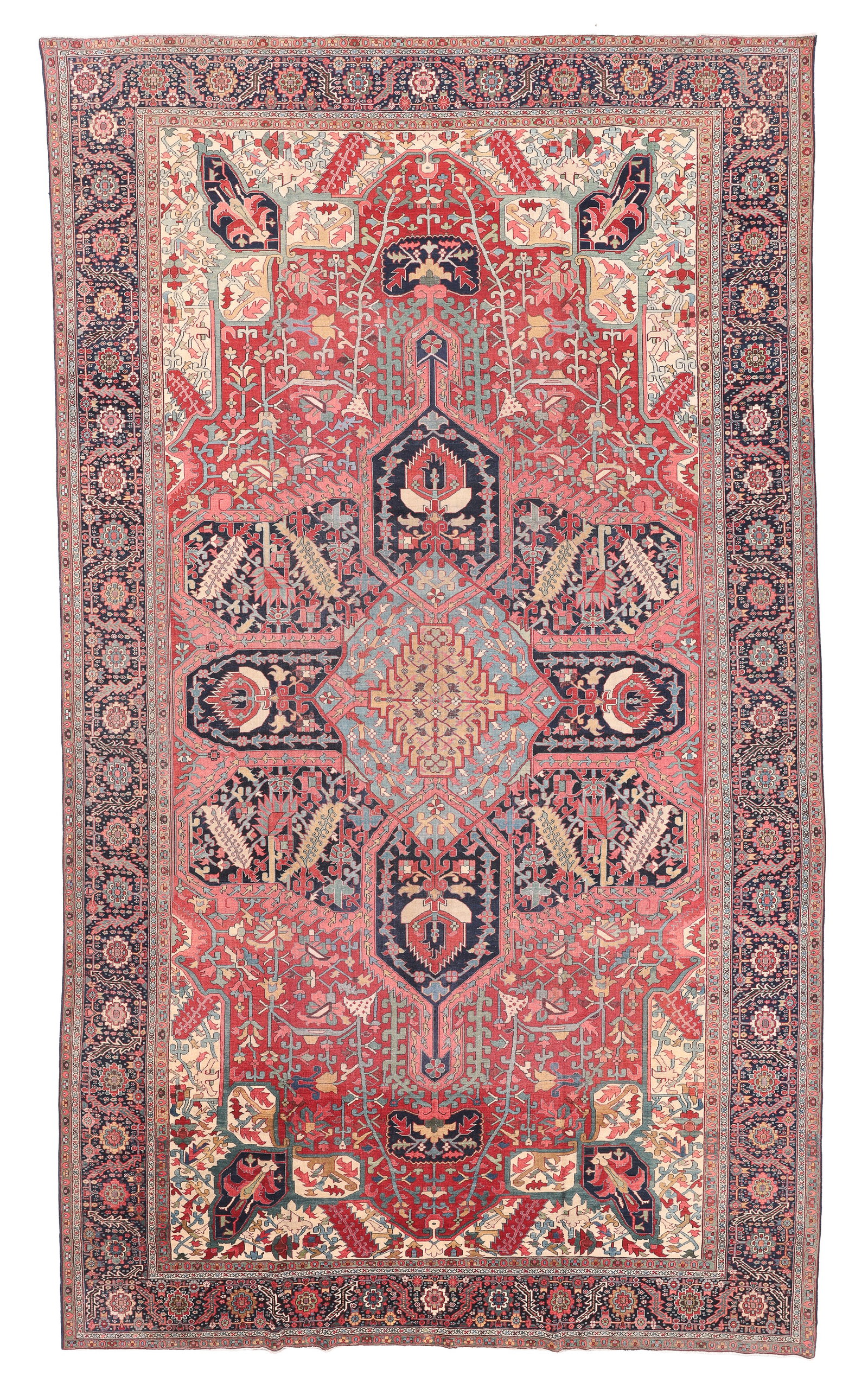Mansion-Size Serapi Rug, Persia, Ca. 1900, 12'8'' x 22'0'' (1 of 10)