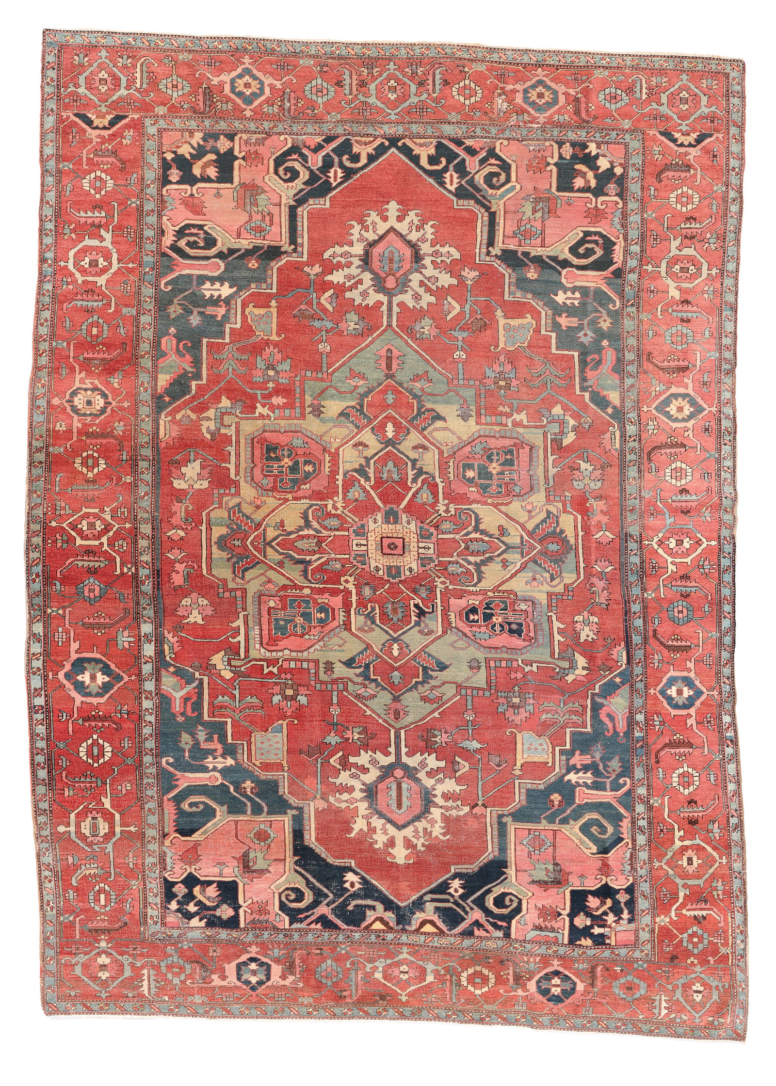 Serapi Rug, Persia, Late 19th C., 9'4'' x 13'1'' (1 of 7)