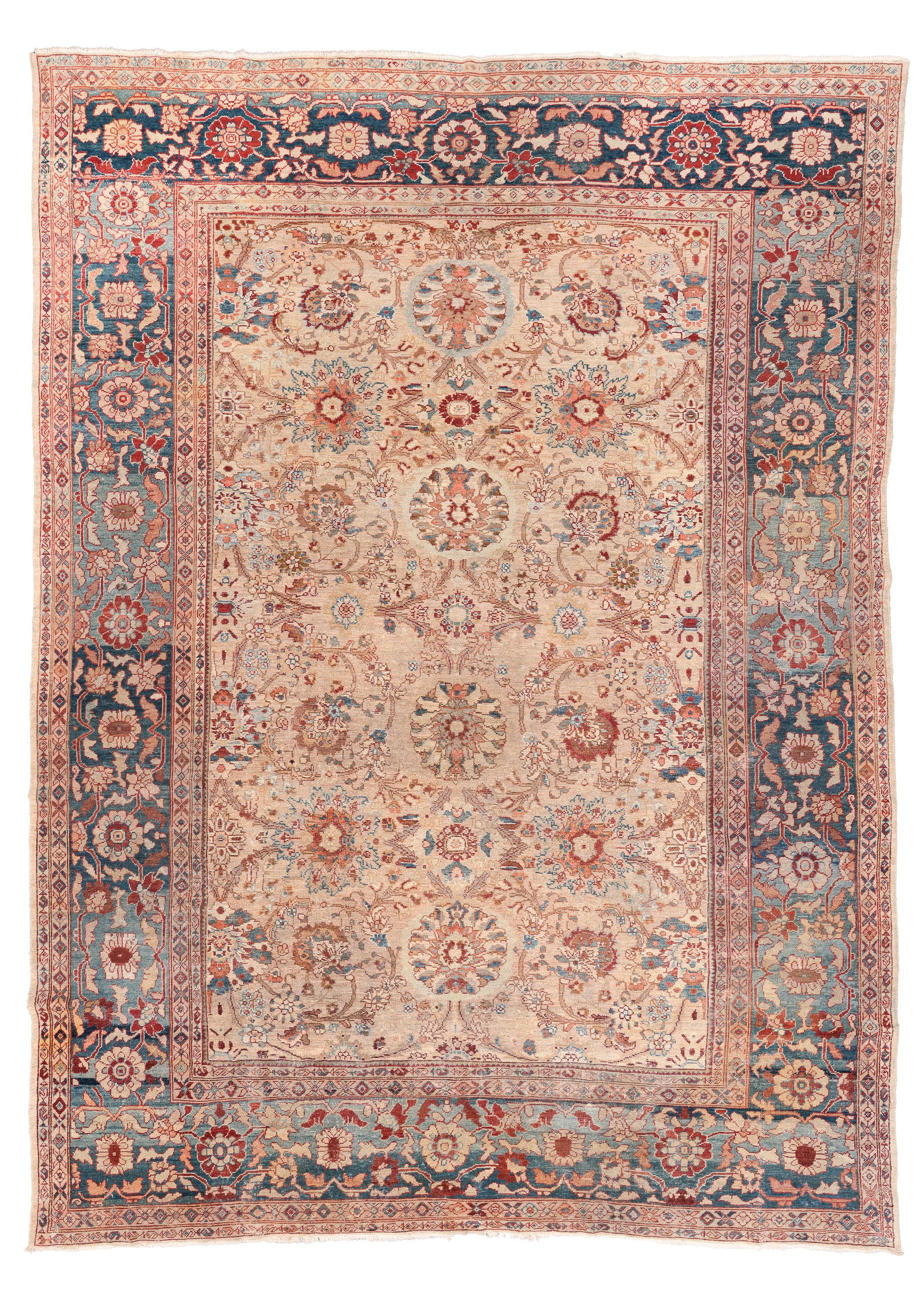 Fine Sultanabad Rug, Persia, Late 19th C., 10'2'' x 14'4'' (1 of 6)