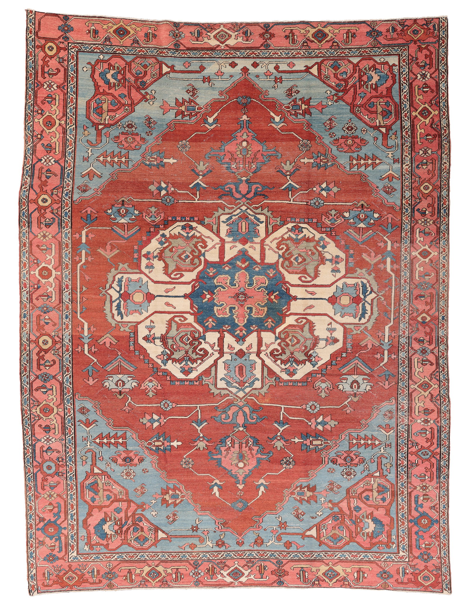 Serapi Rug, Persia, Ca. 1880, 8'8'' x 11'9'' (1 of 6)