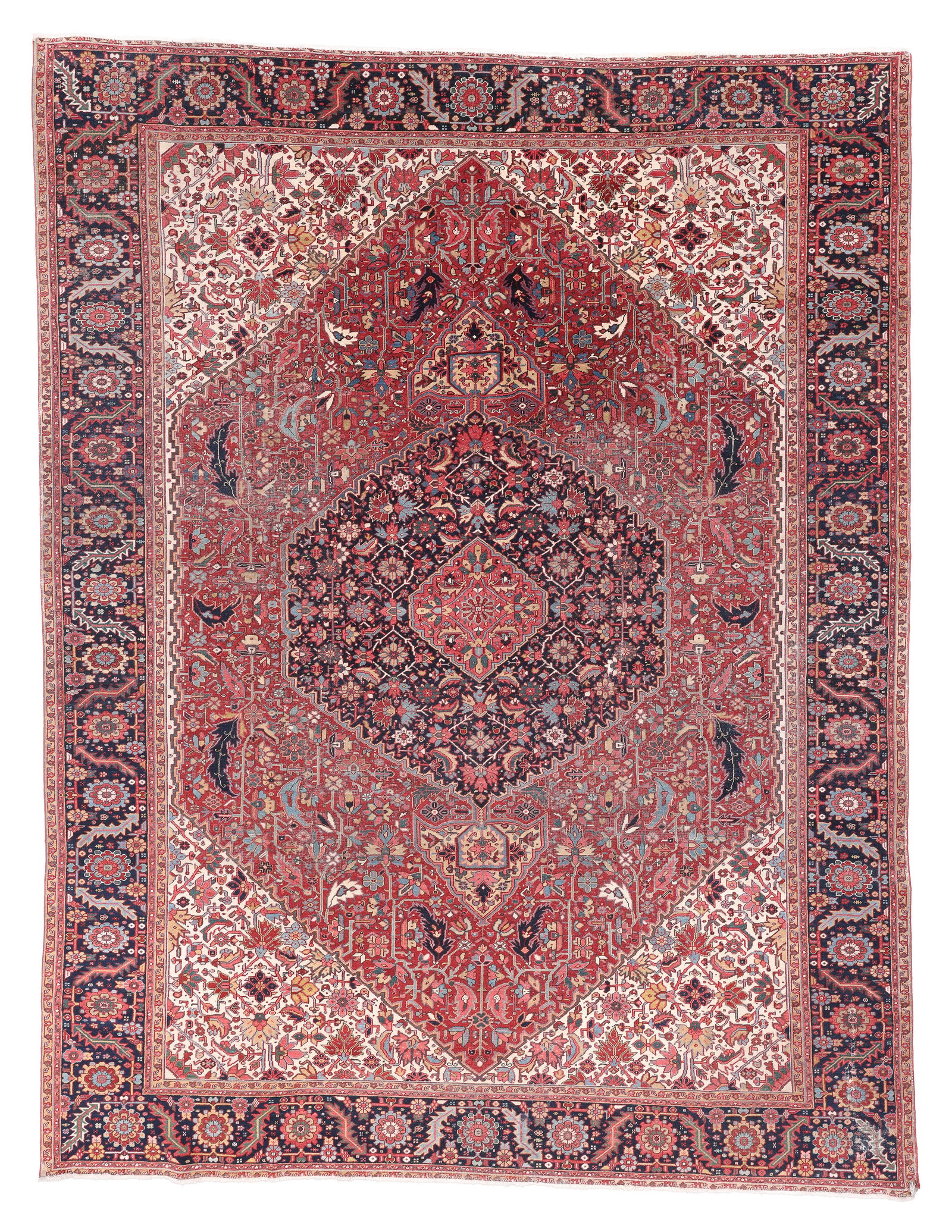 Heriz Rug, Persia, Ca. 1900, 11'8'' x 15'5'' (1 of 9)