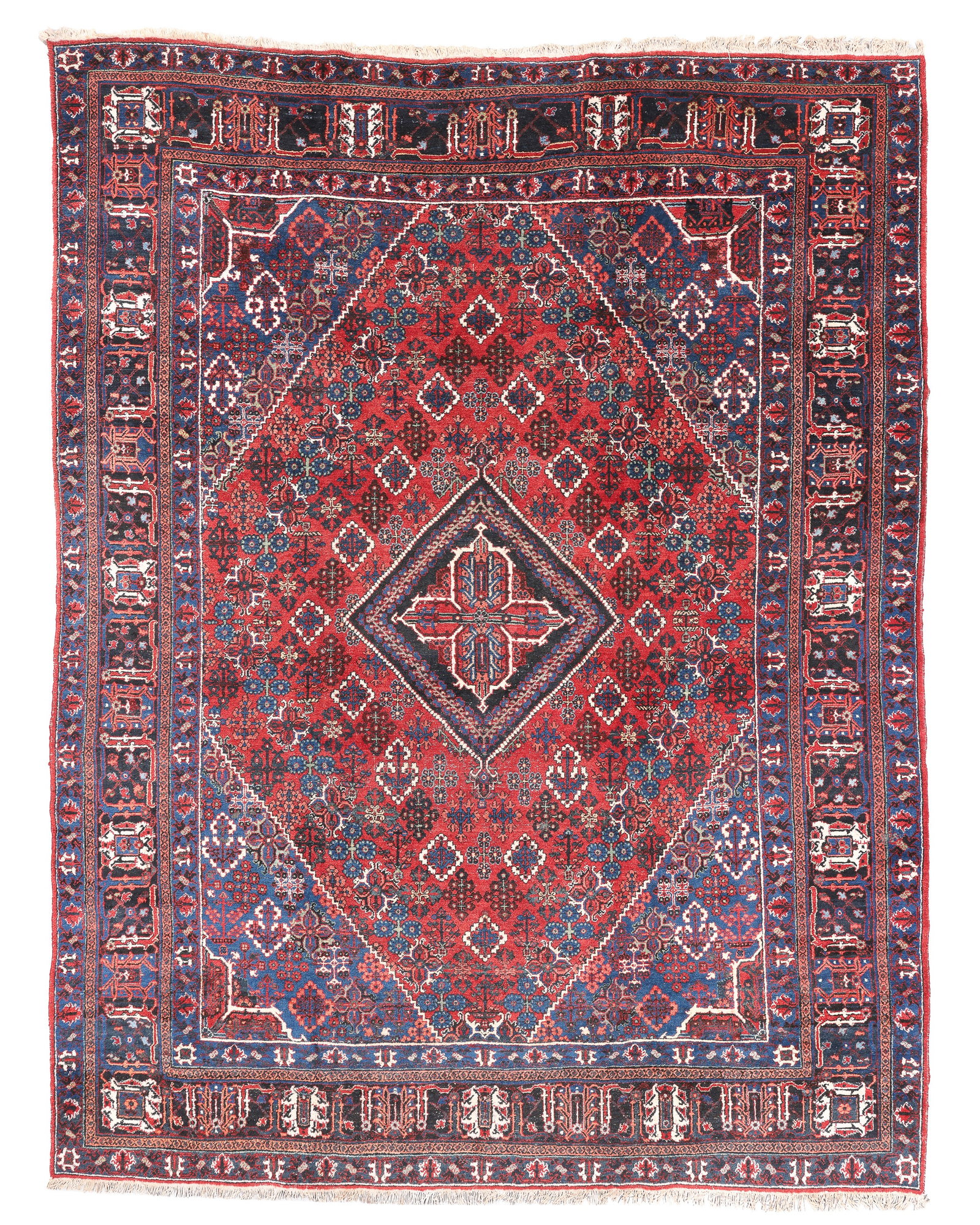 Joshagan Rug, Persia, Ca. 1940, 10'10'' x 14'2'': Joshagan Rug, Persia, Ca. 1940, 10'10'' x 14'2'' (330 x 432 cm). Weight: 88 lbs. Material: wool pile, cotton warp, cotton weft.