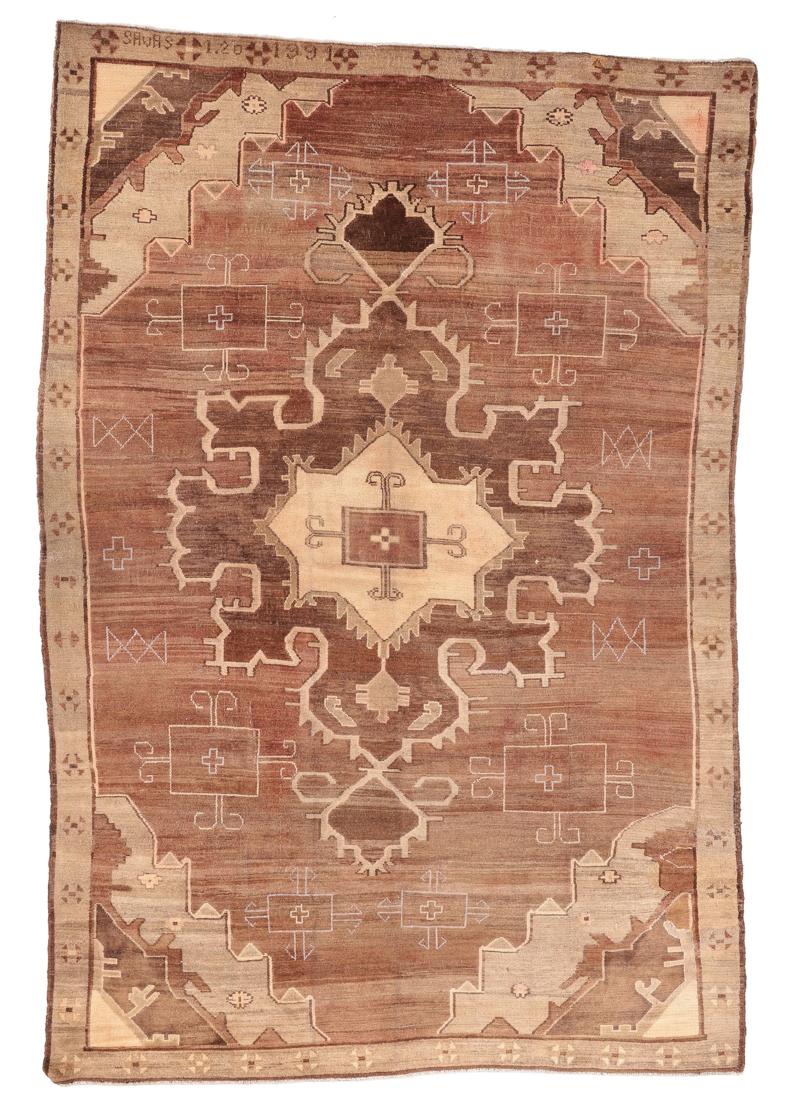 Kars Rug, Turkey, Early/Mid 20th C., 8'1'' x 11'10'' (1 of 7)