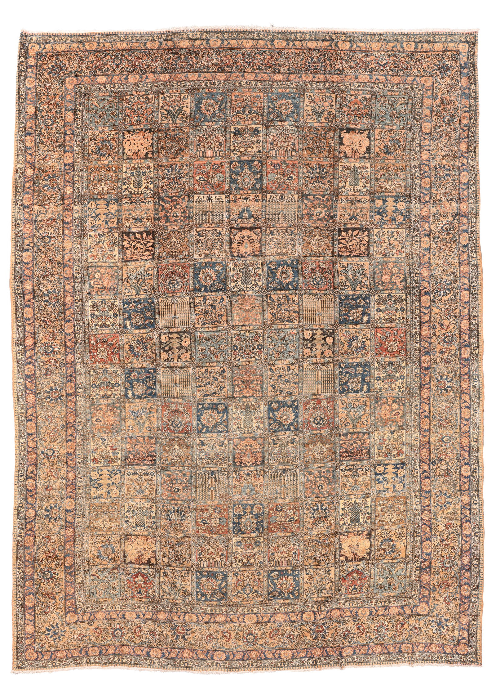 Mansion-Size Bakhtiari Rug, Persia, Early 20th C., 12'6'' x 17'5'' (1 of 8)