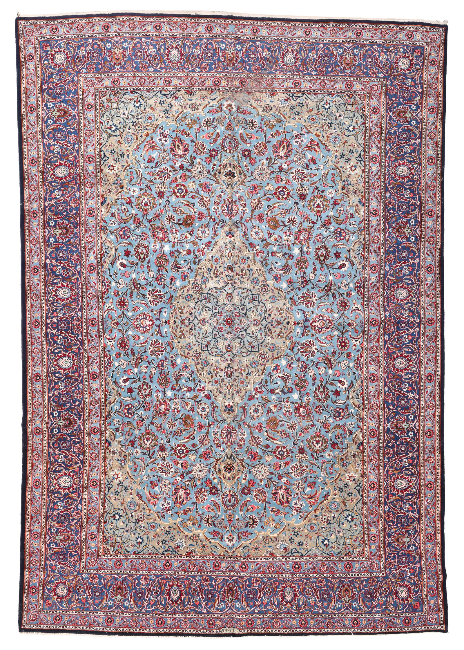 Kashan Rug, Persia, Mid/Late 20th C., 9'0'' x 12'10'' (1 of 9)