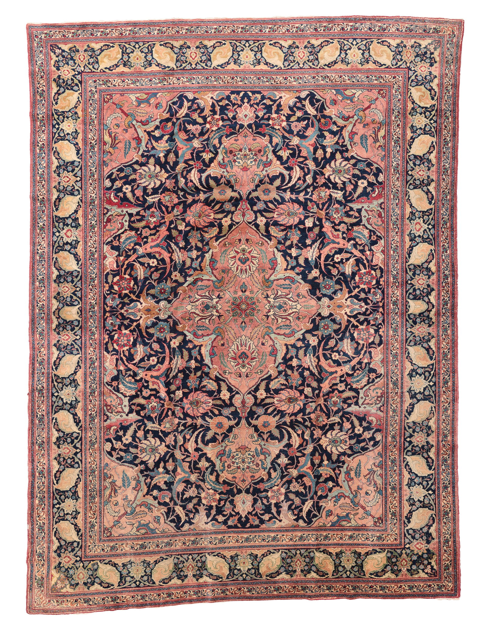 Tabriz Rug, Persia, Ca. 1910, 9'6'' x 13'0'' (1 of 9)