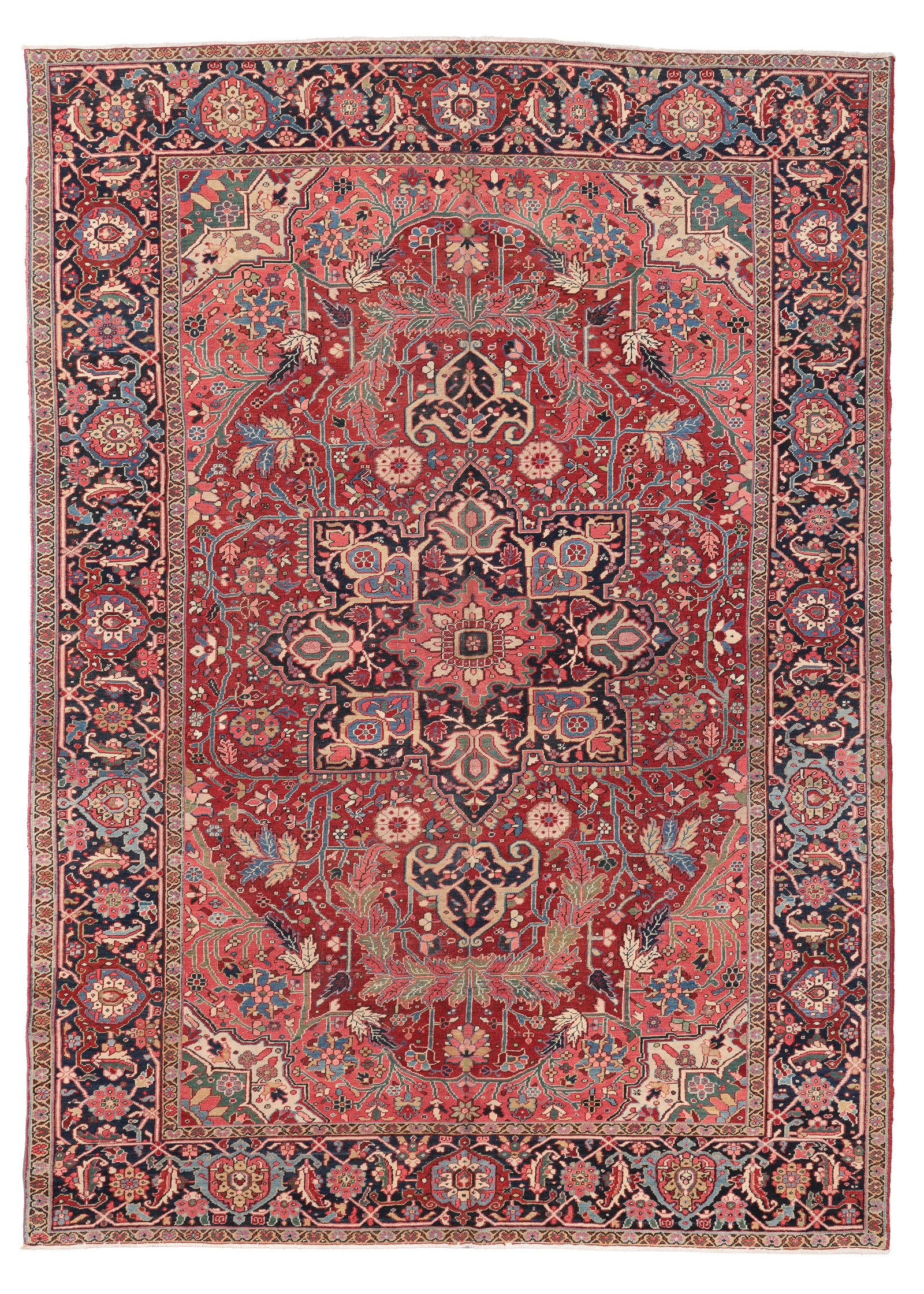 Heriz Rug, Persia, Early 20th C., 8'6'' x 11'8'' (1 of 8)