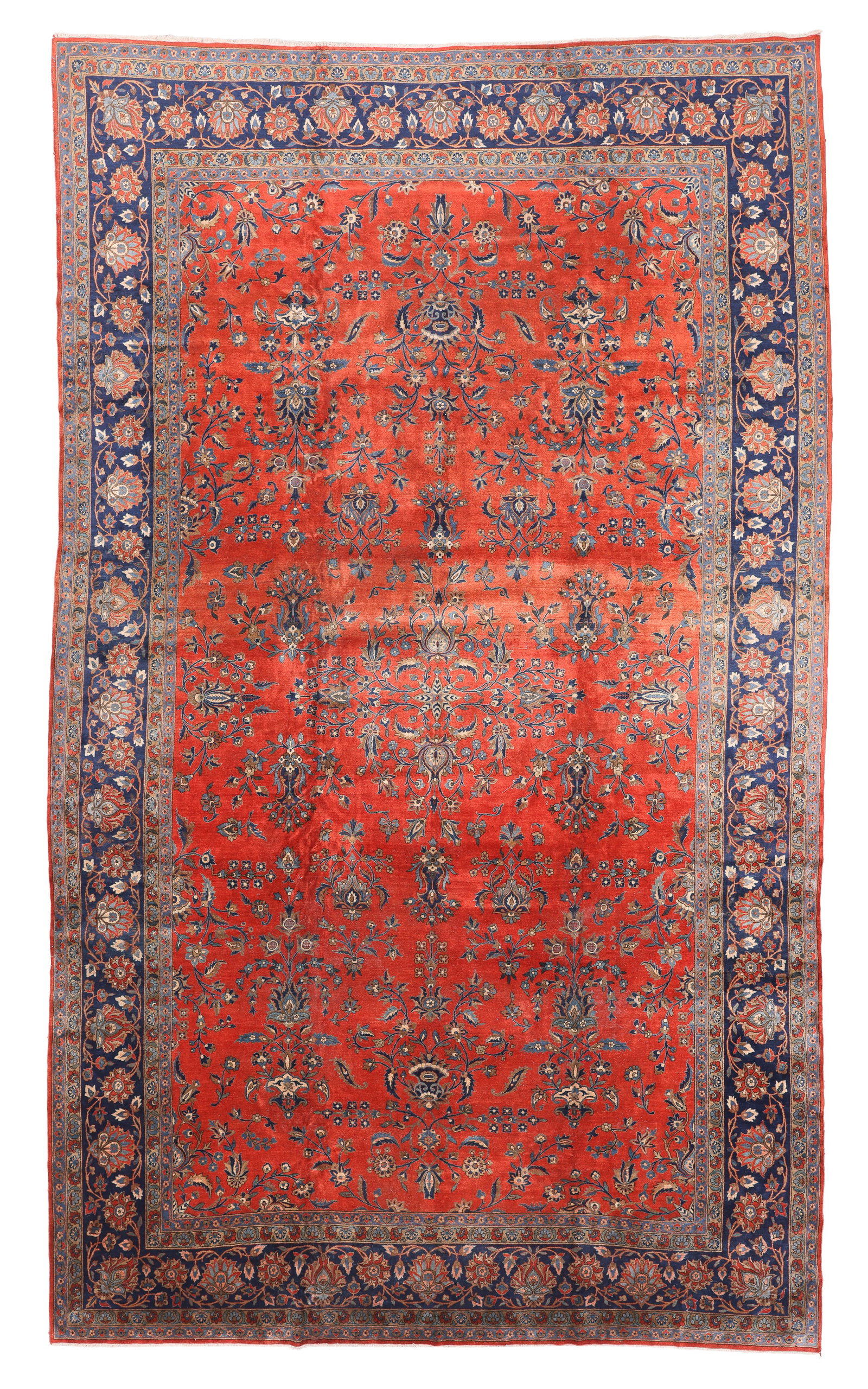 Mansion-Size Kashan Rug, Persia, Ca. 1910, 10'4'' x 17'5'' (1 of 9)