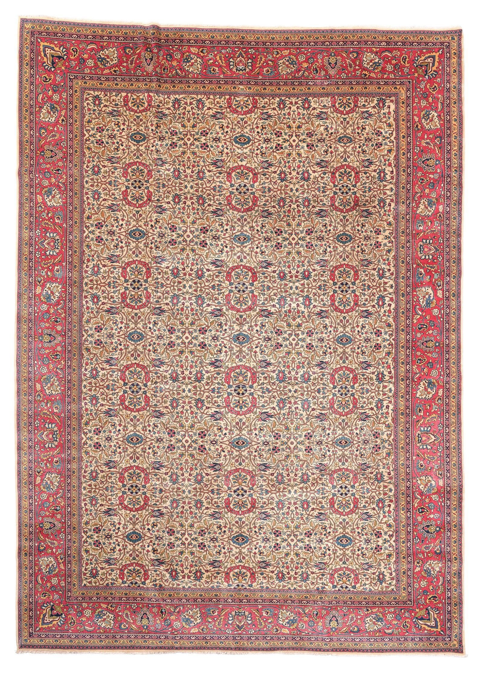 Fine Ferahan Style Rug, Possibly Europe, Early/Mid 20th C., 9'10'' x 13'10'' (1 of 8)