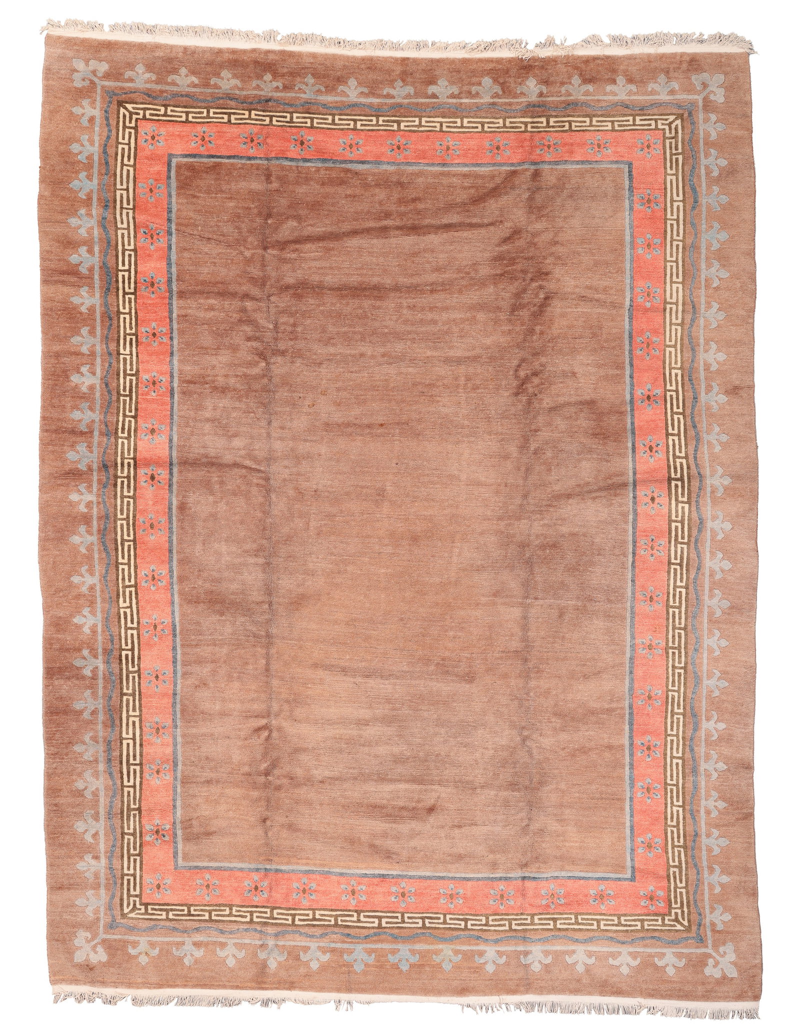 Tibetan Rug, Nepal, Late 20th C., 9'8'' x 12'11'' (1 of 7)