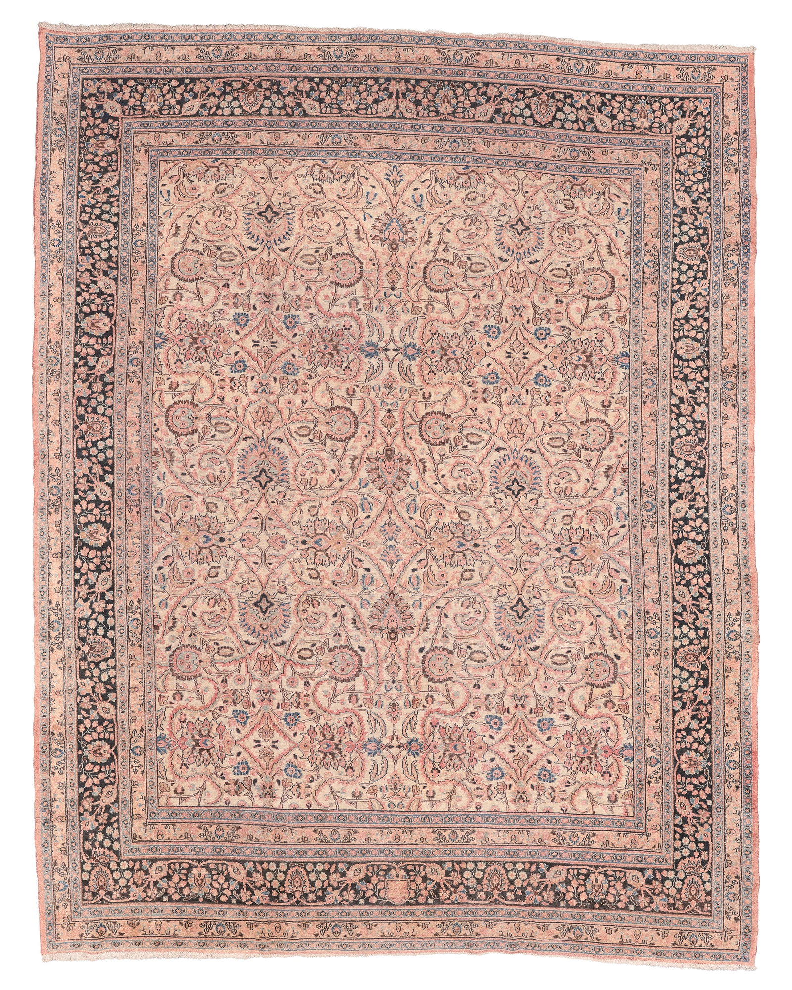 Tabriz Rug, Persia, Early 20th C., 10'5'' x 13'1'' (1 of 6)