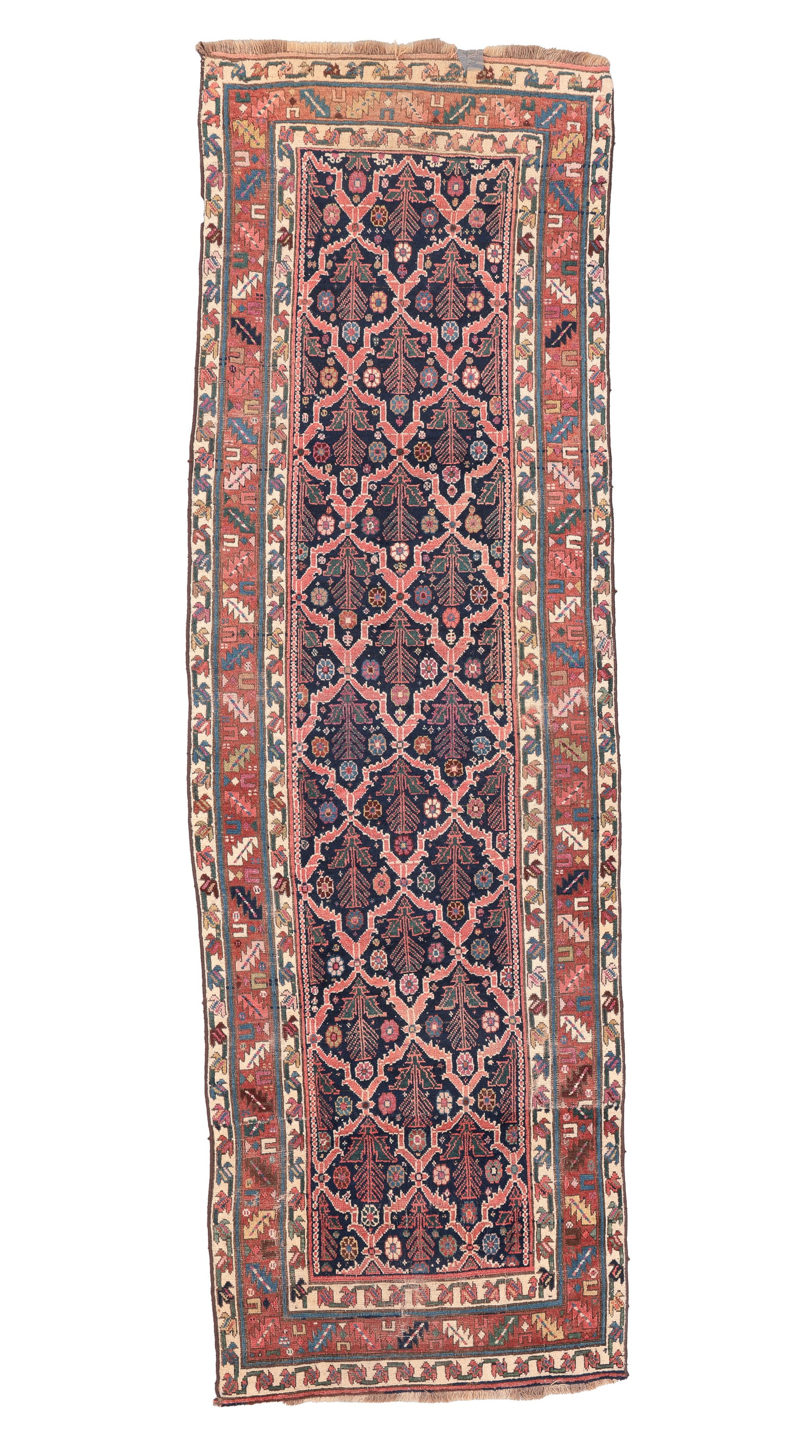 Northwest Persian Rug, Ca. 1880, 3'4'' x 10'7'': Northwest Persian Rug, Ca. 1880, 3'4'' x 10'7'' (102 x 323 cm). Weight: 14 lbs. Material: wool pile, wool warp, wool weft.