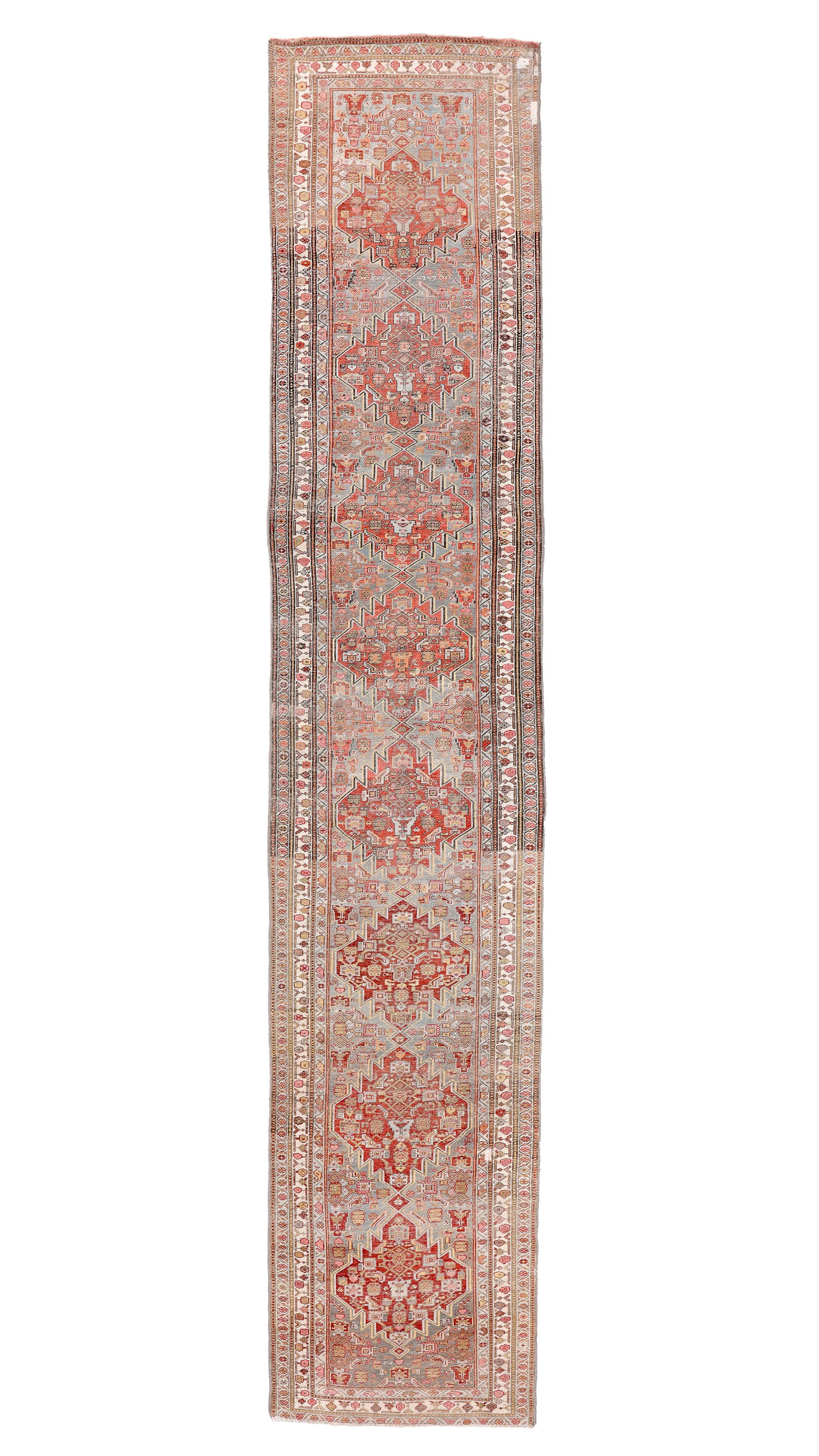 Bidjar Rug, Persia, Ca. 1900, 3'10'' x 19'6'' (1 of 9)