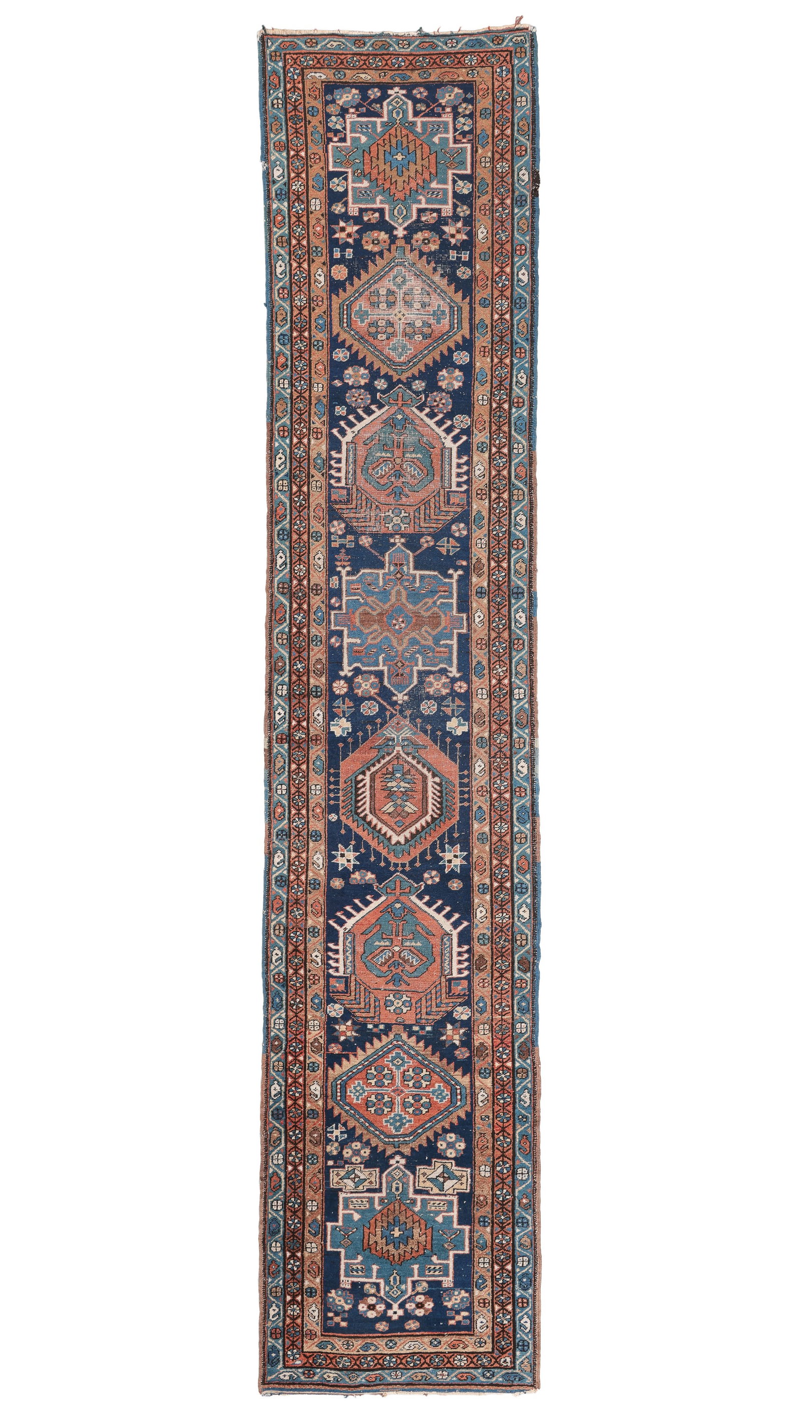 Heriz Runner, Persia, Ca. 1900, 2'9'' x 13'2'' (1 of 6)